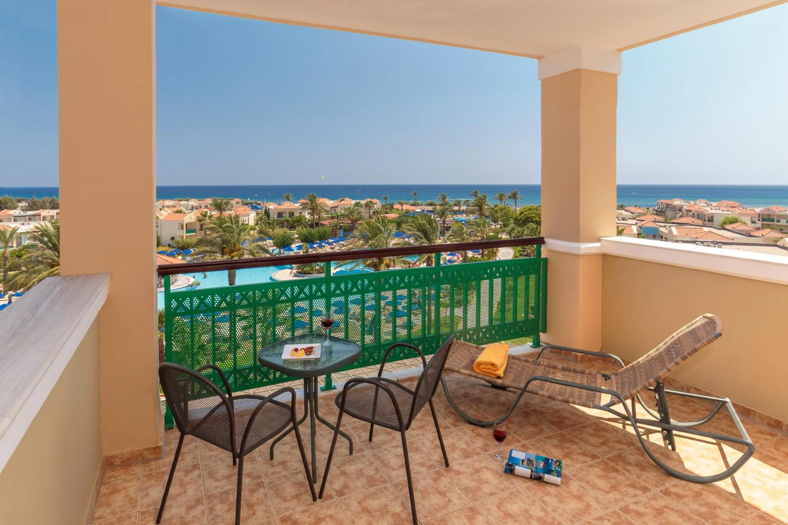 Double Room Sea View in Lindos Princess Beach Hotel