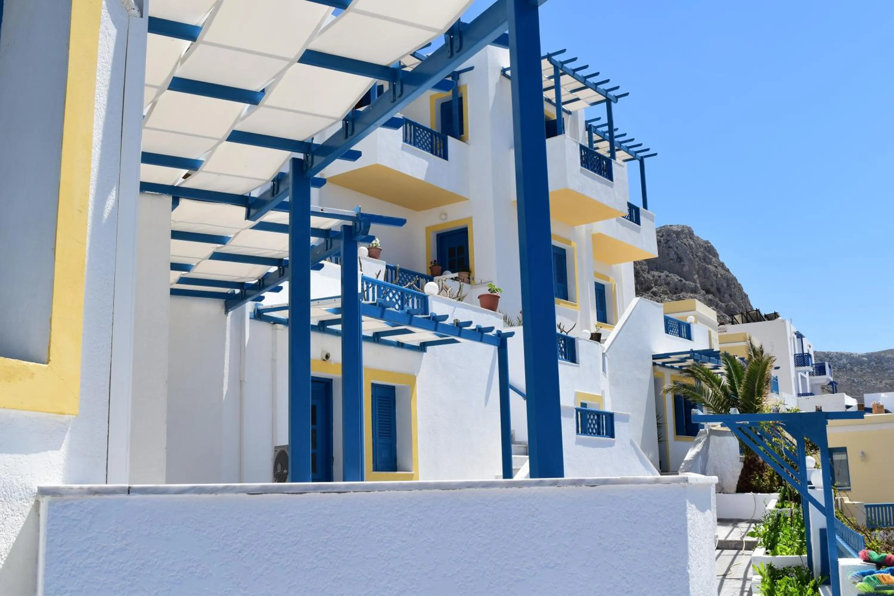 Balcony/Terrace in Arhontiko Hotel