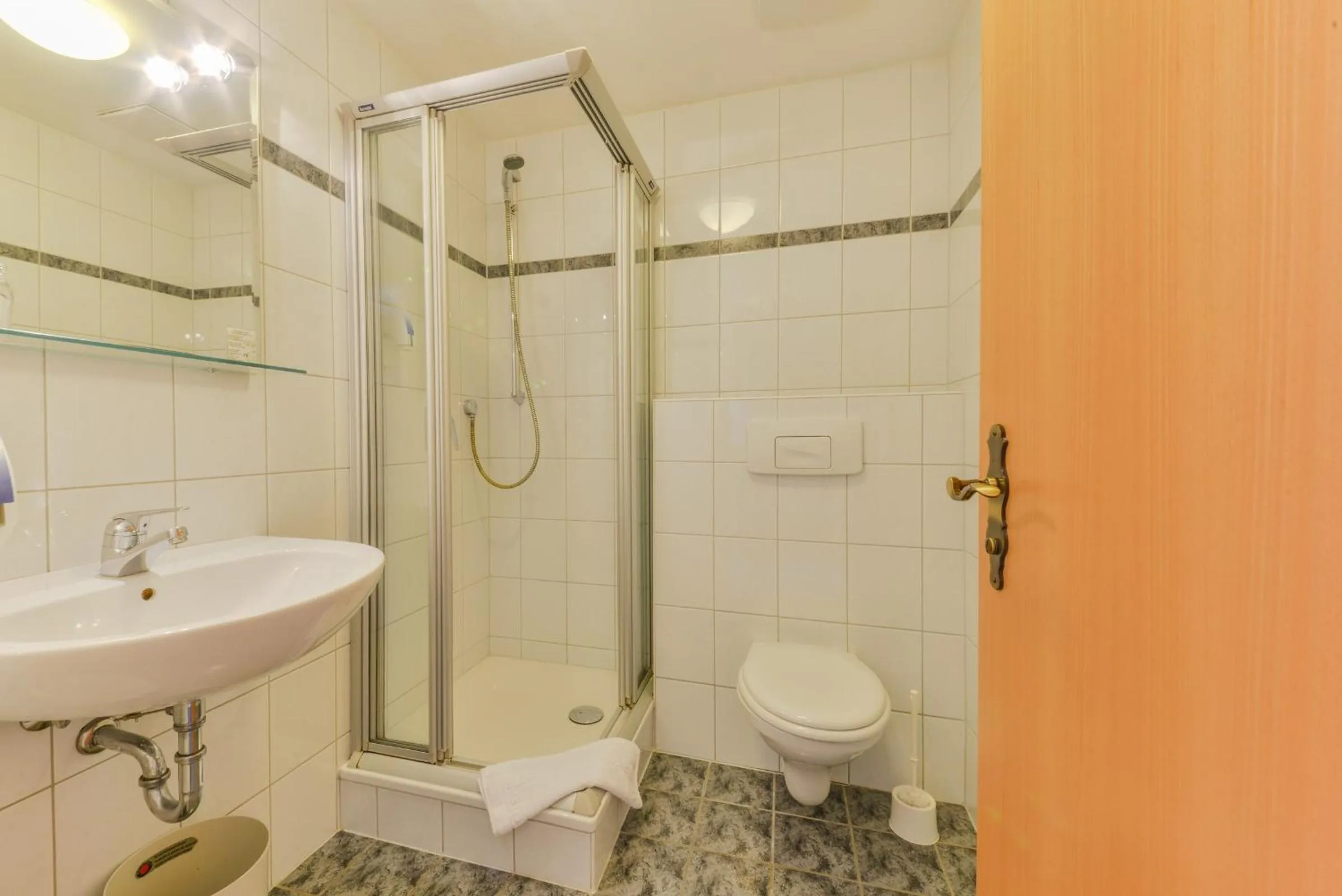 Bathroom in Hotel Zur Mühle