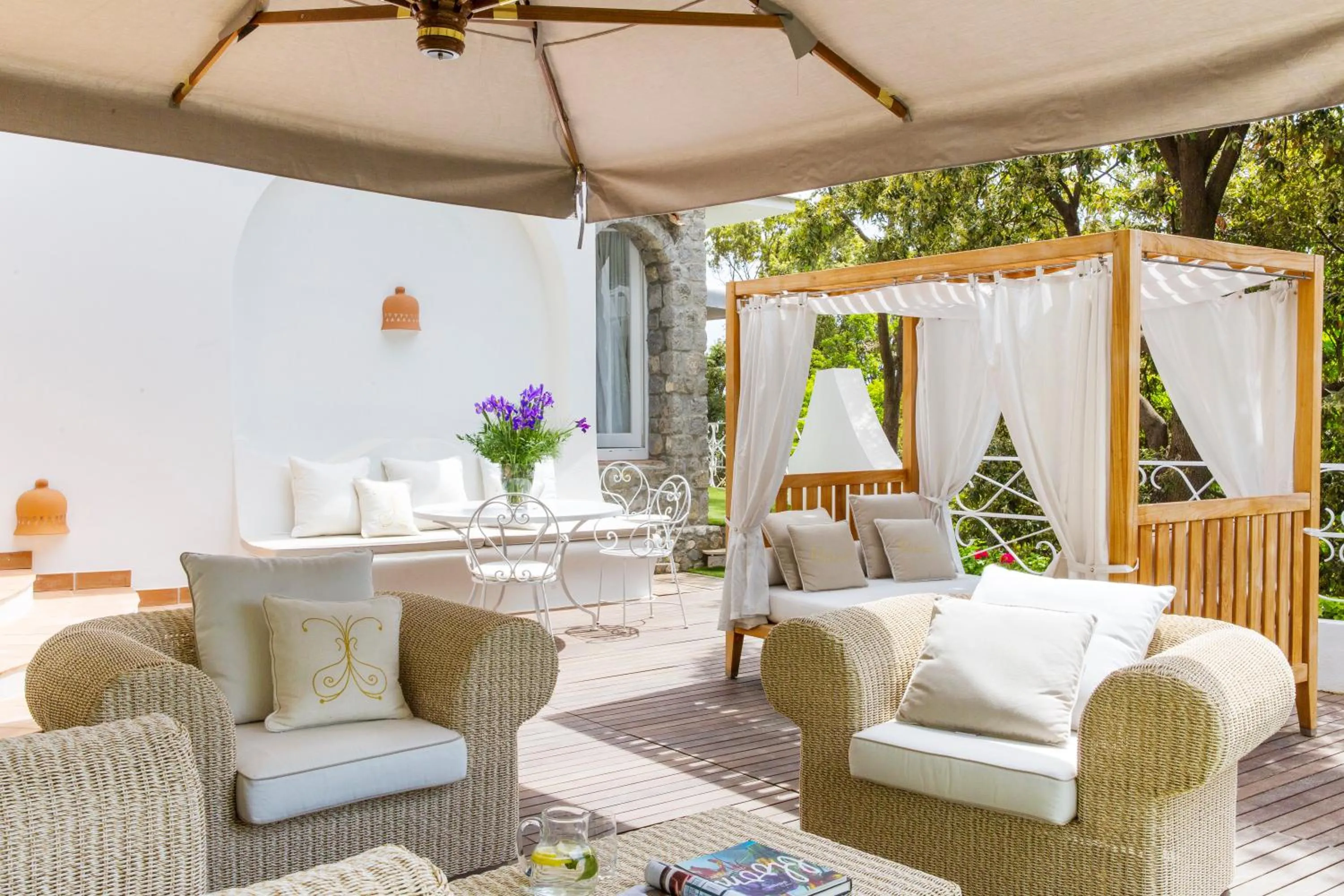Patio in Hotel Piccolo Sant'Andrea