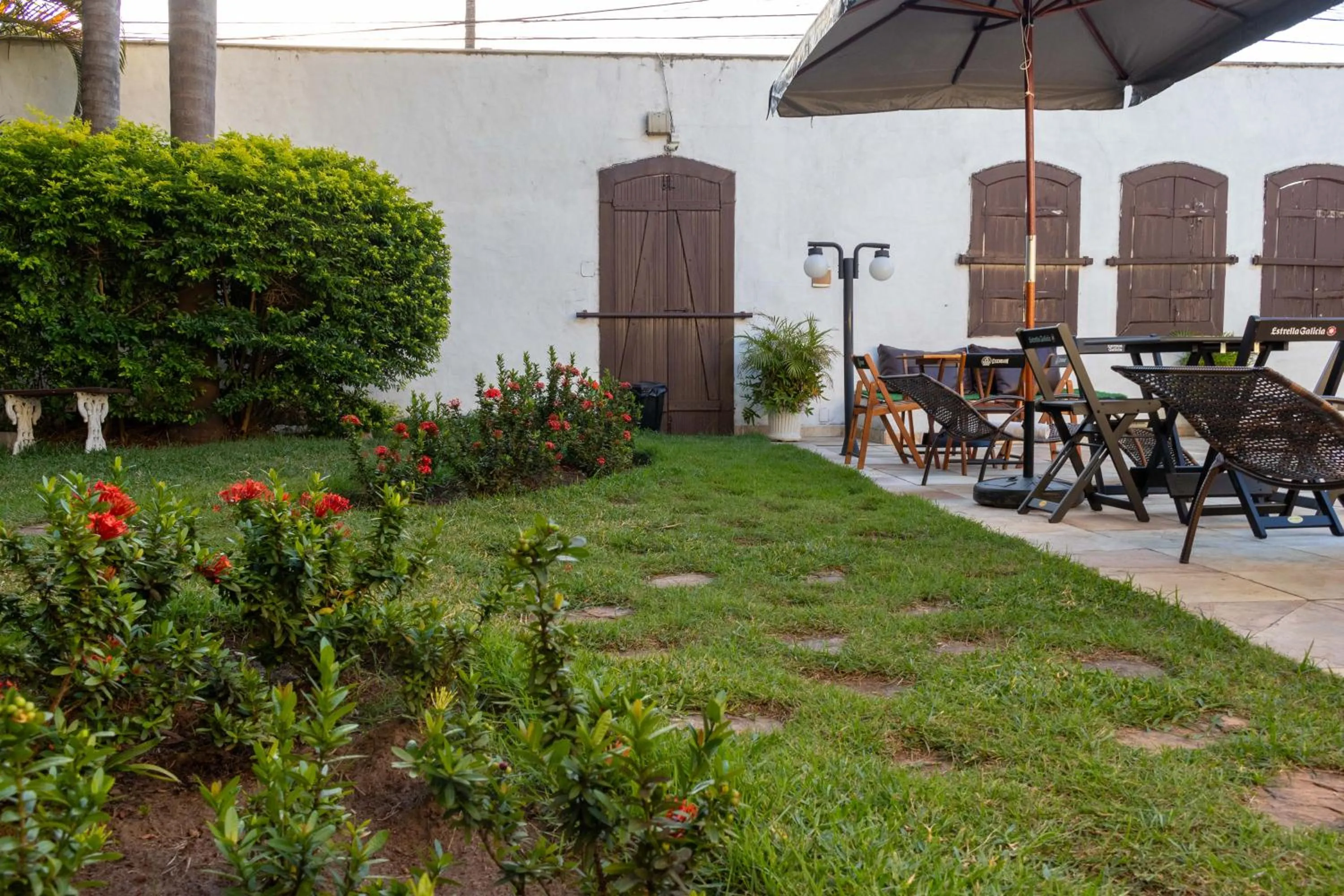 Garden in Pousada Boulevard