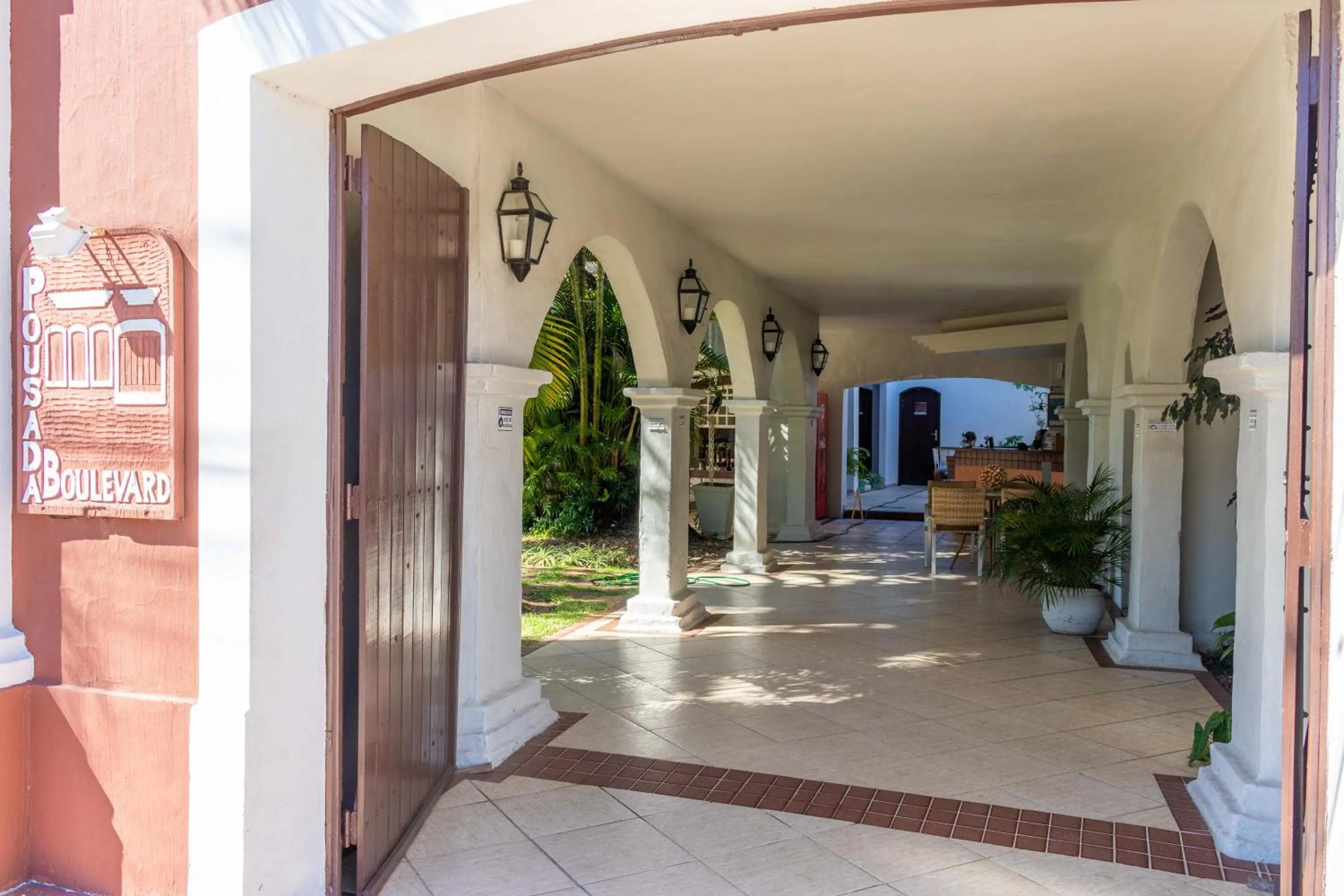 Facade/entrance in Pousada Boulevard