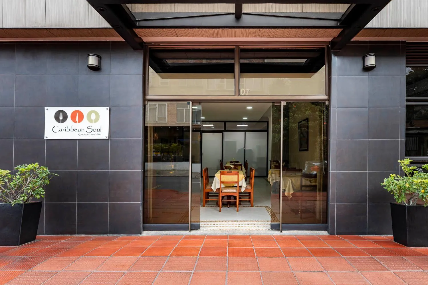 Facade/entrance in Hotel El Campin