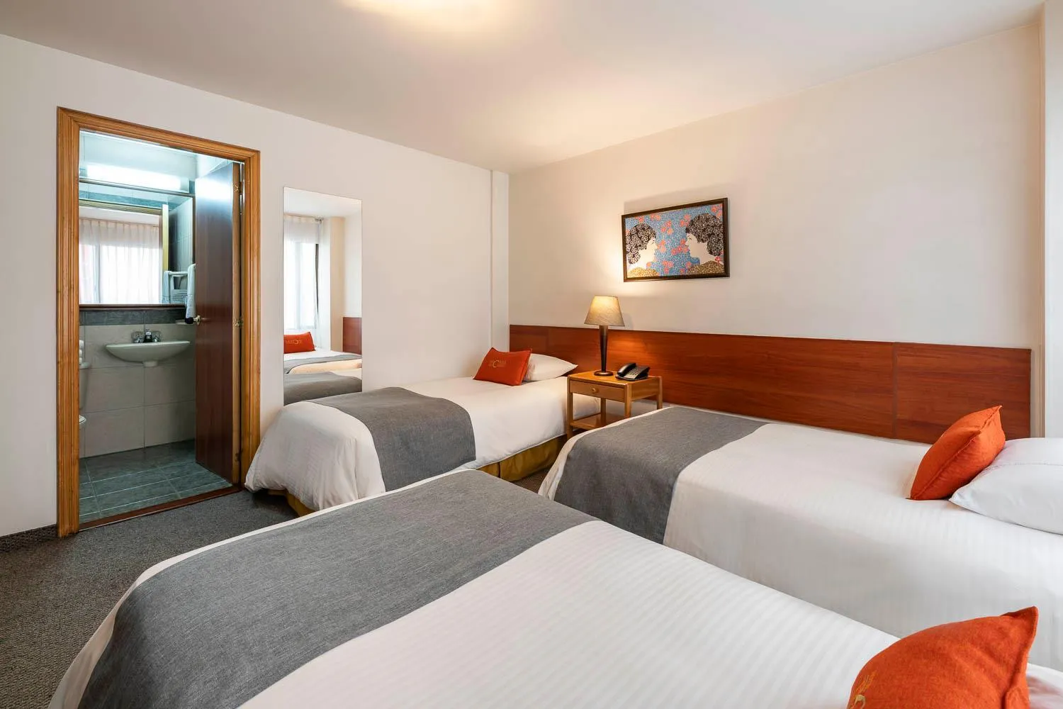 Bed in Hotel El Campin