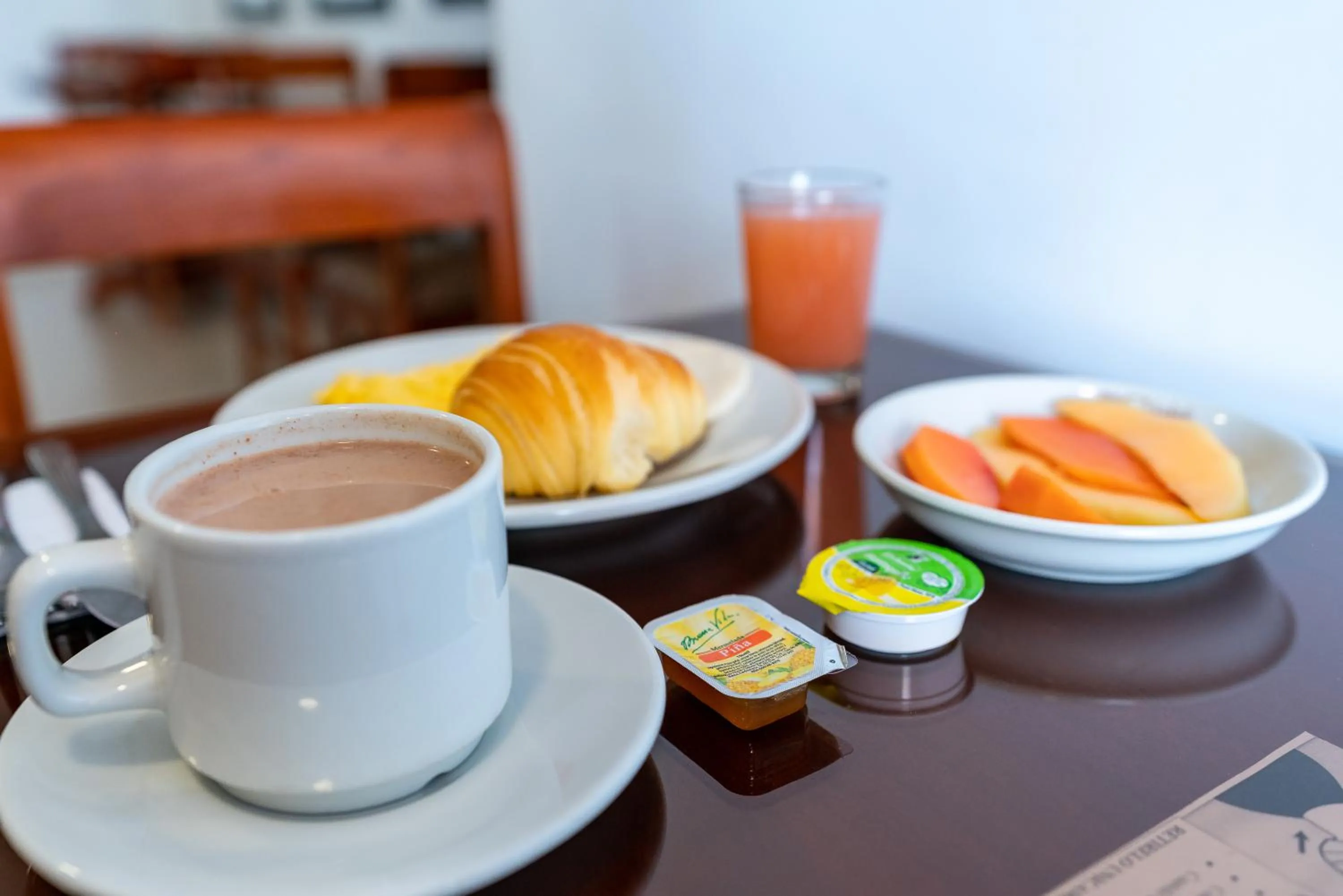 Breakfast in Hotel El Campin