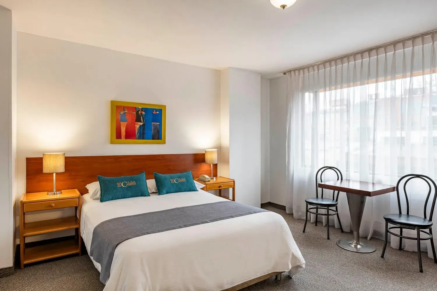 Double Room in Hotel El Campin Double Room in Hotel El Campin