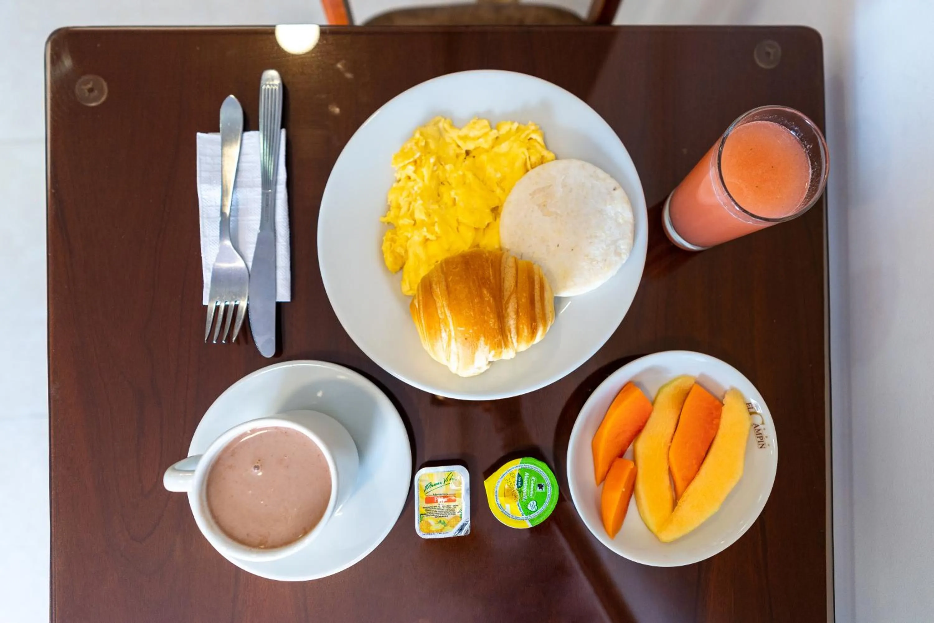 Breakfast in Hotel El Campin