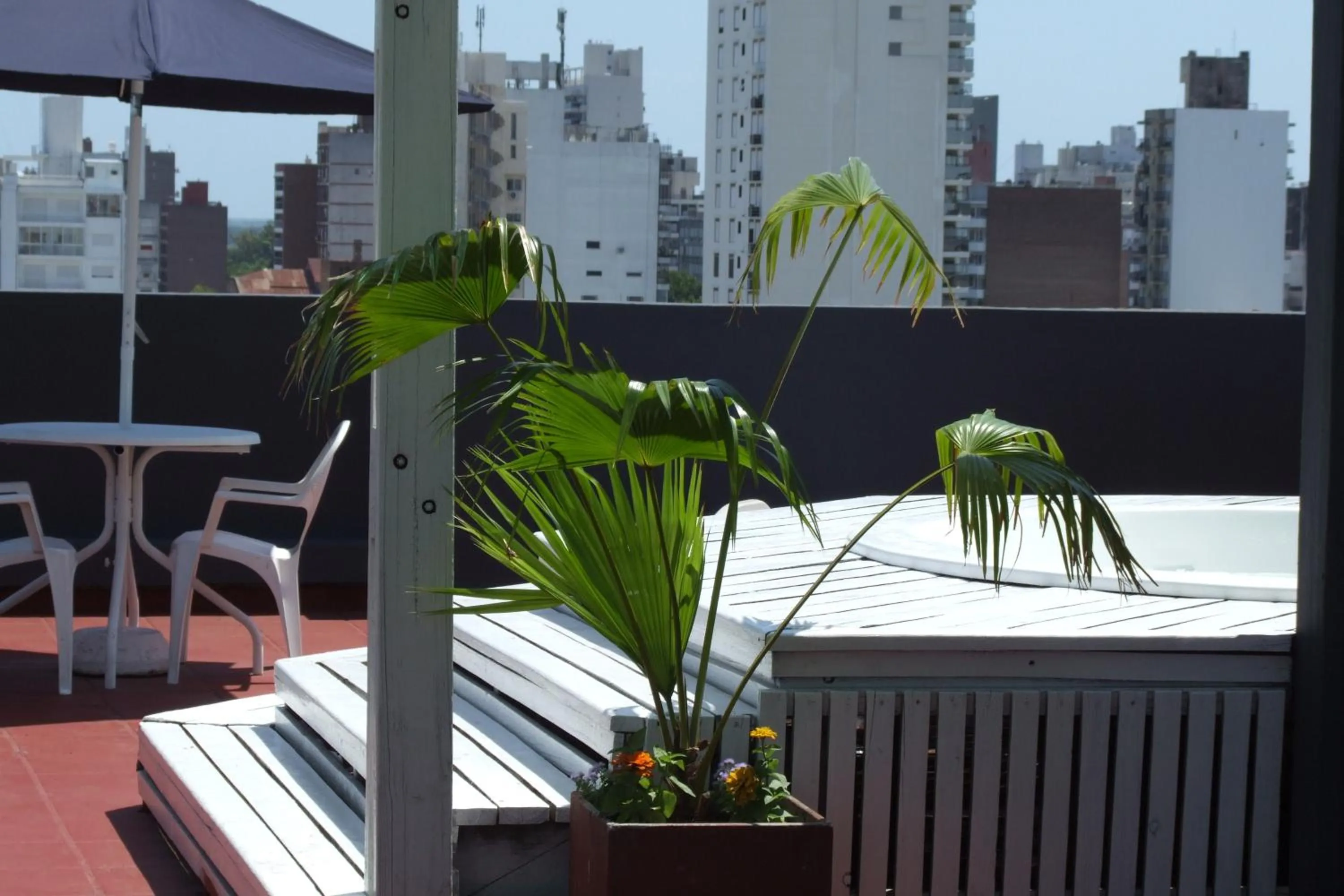 Balcony/Terrace in Apart Hotel Alvear