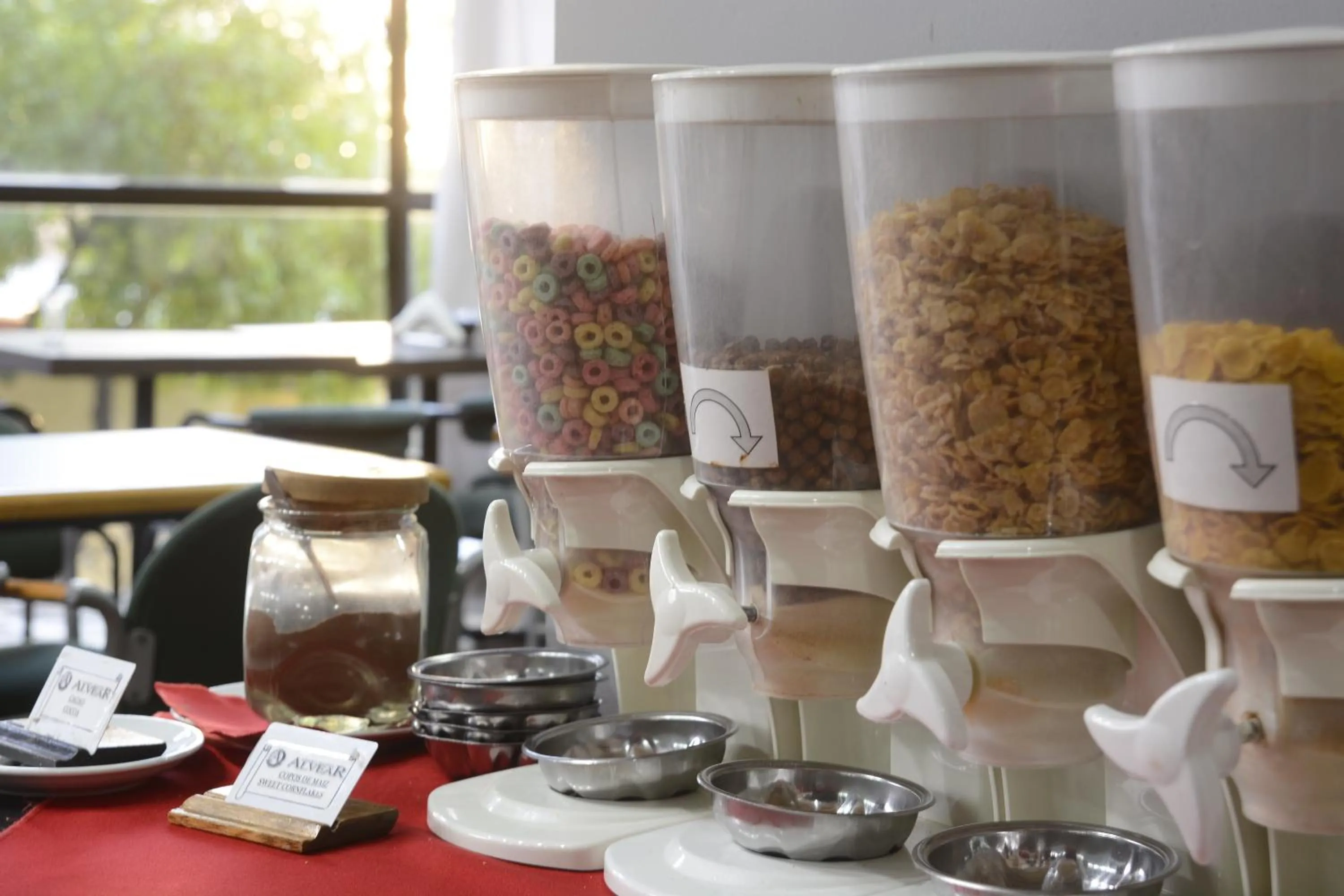 Buffet breakfast in Apart Hotel Alvear