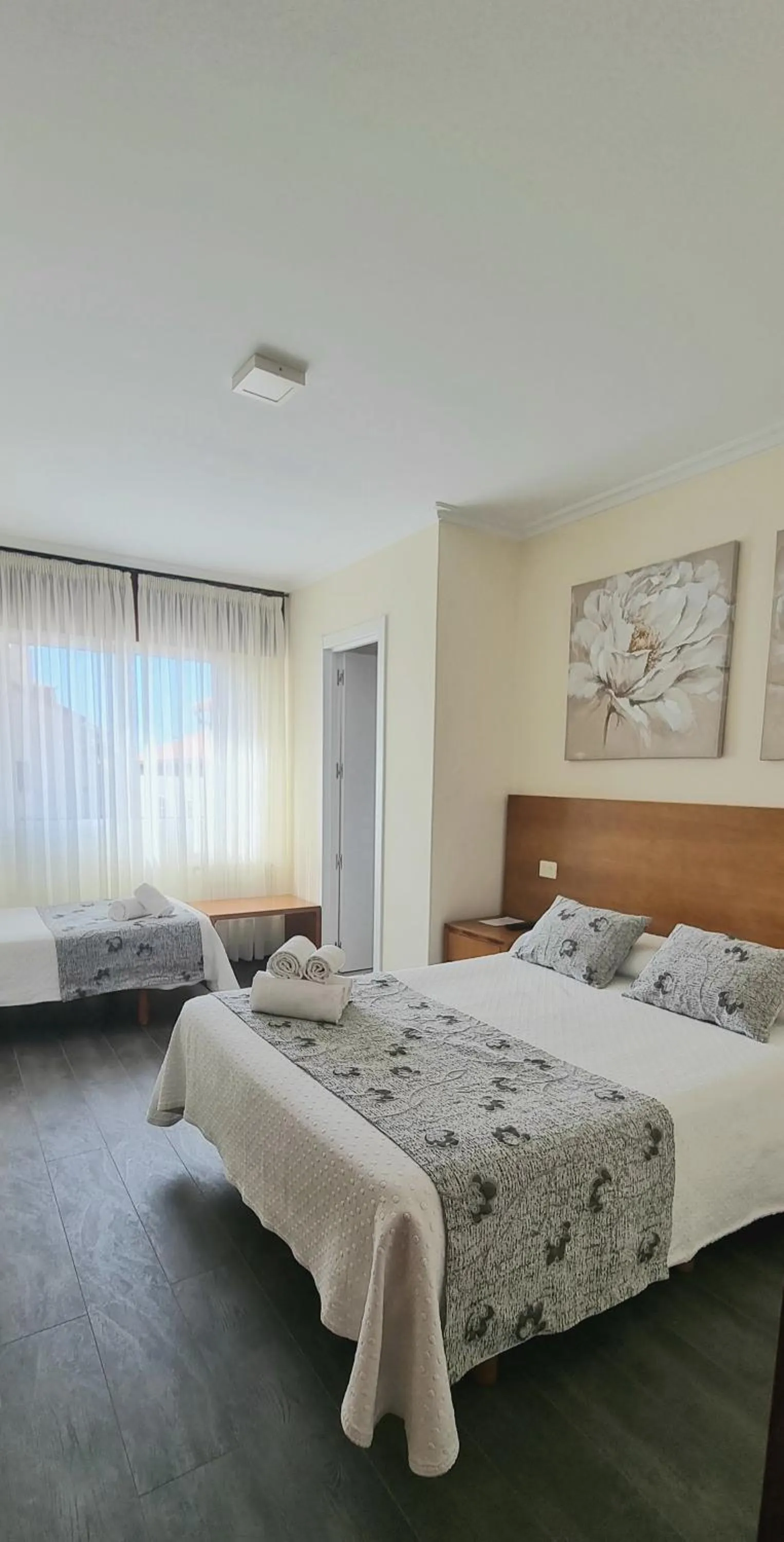 Bed in Pensión San Antón