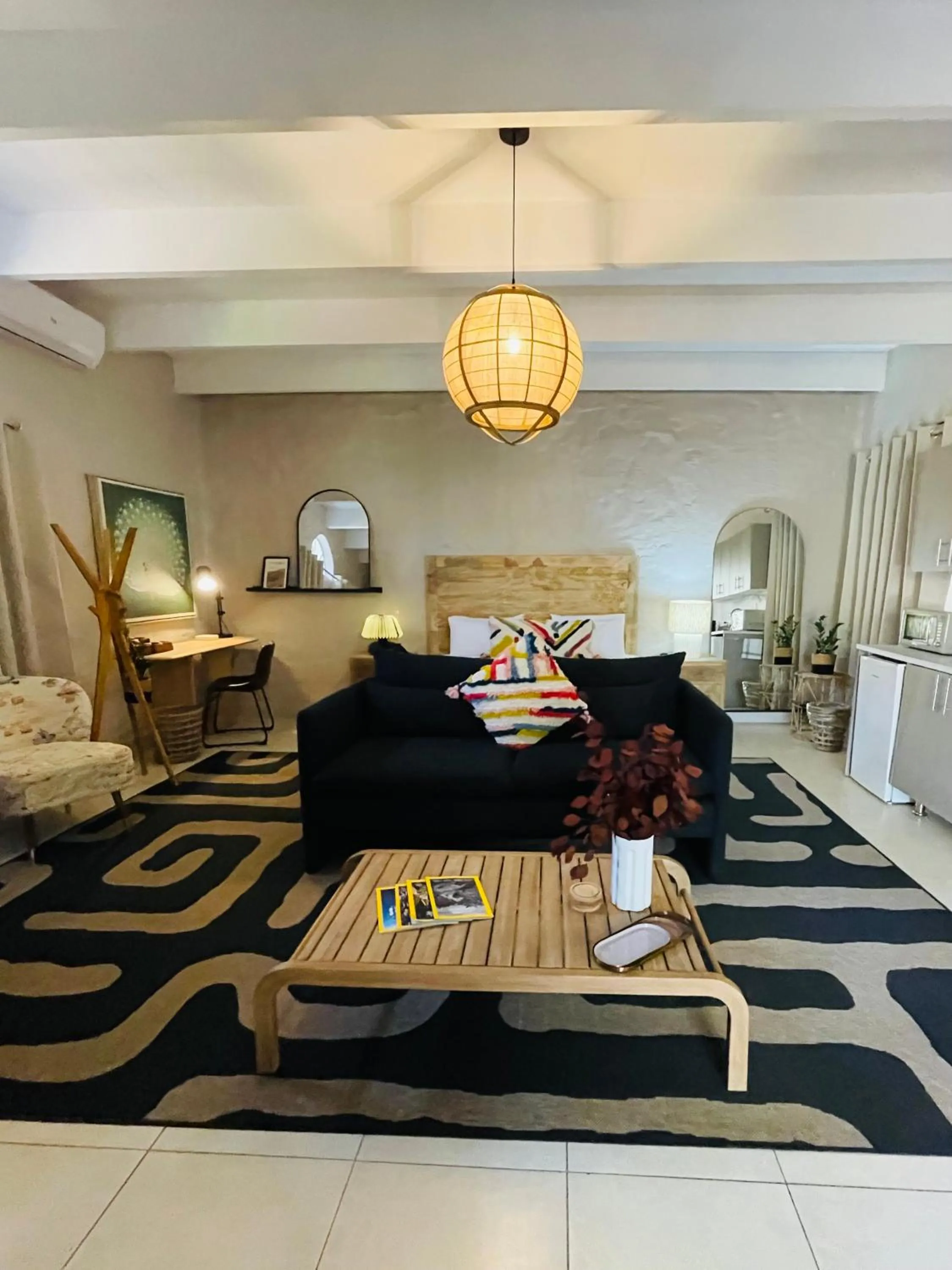 Living room in Bly B&B