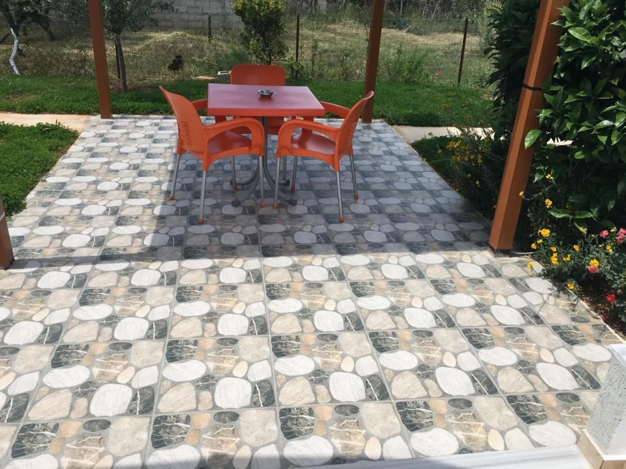 Patio in Villa Denis Ksamil