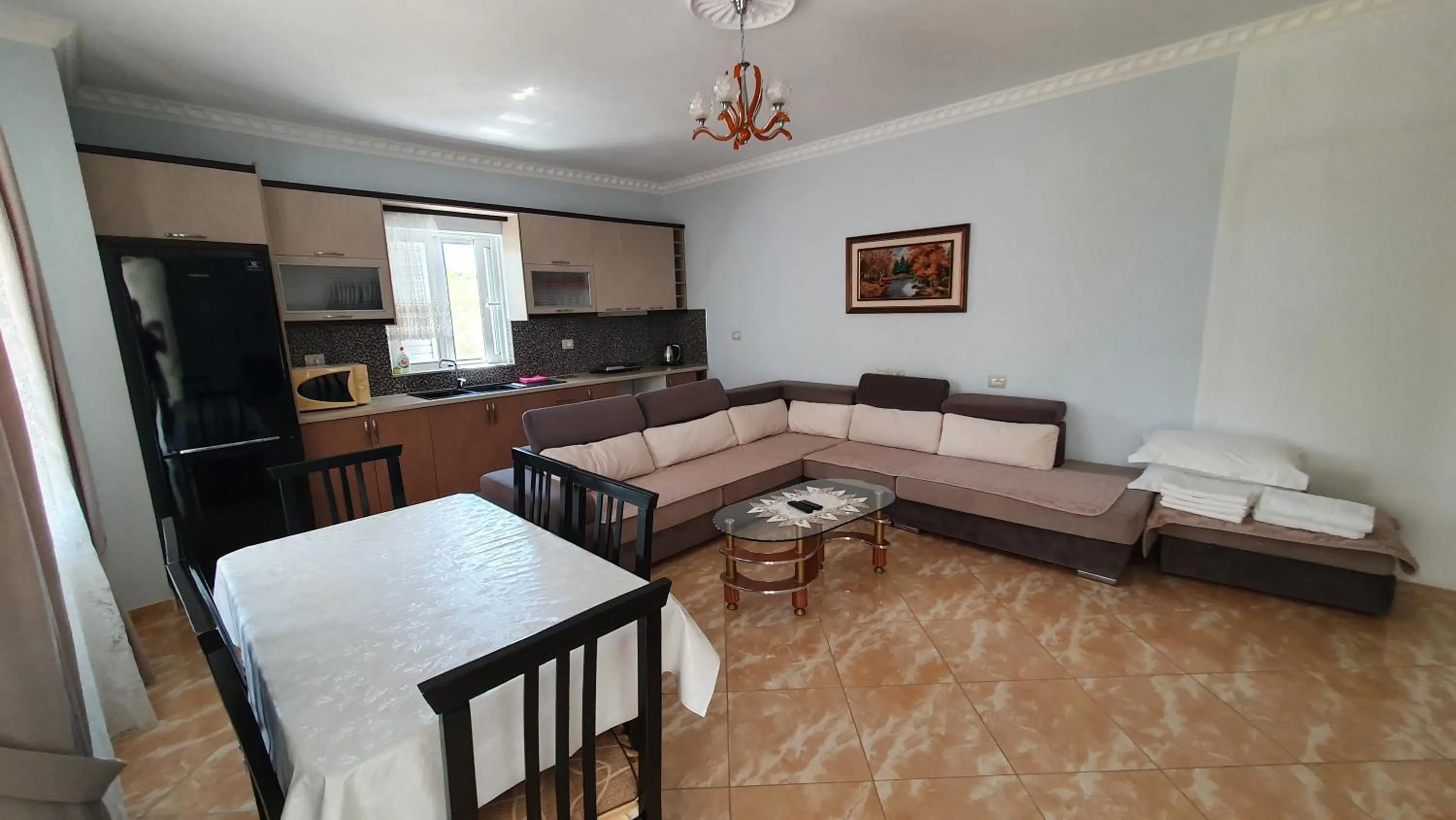 Living room in Villa Denis Ksamil