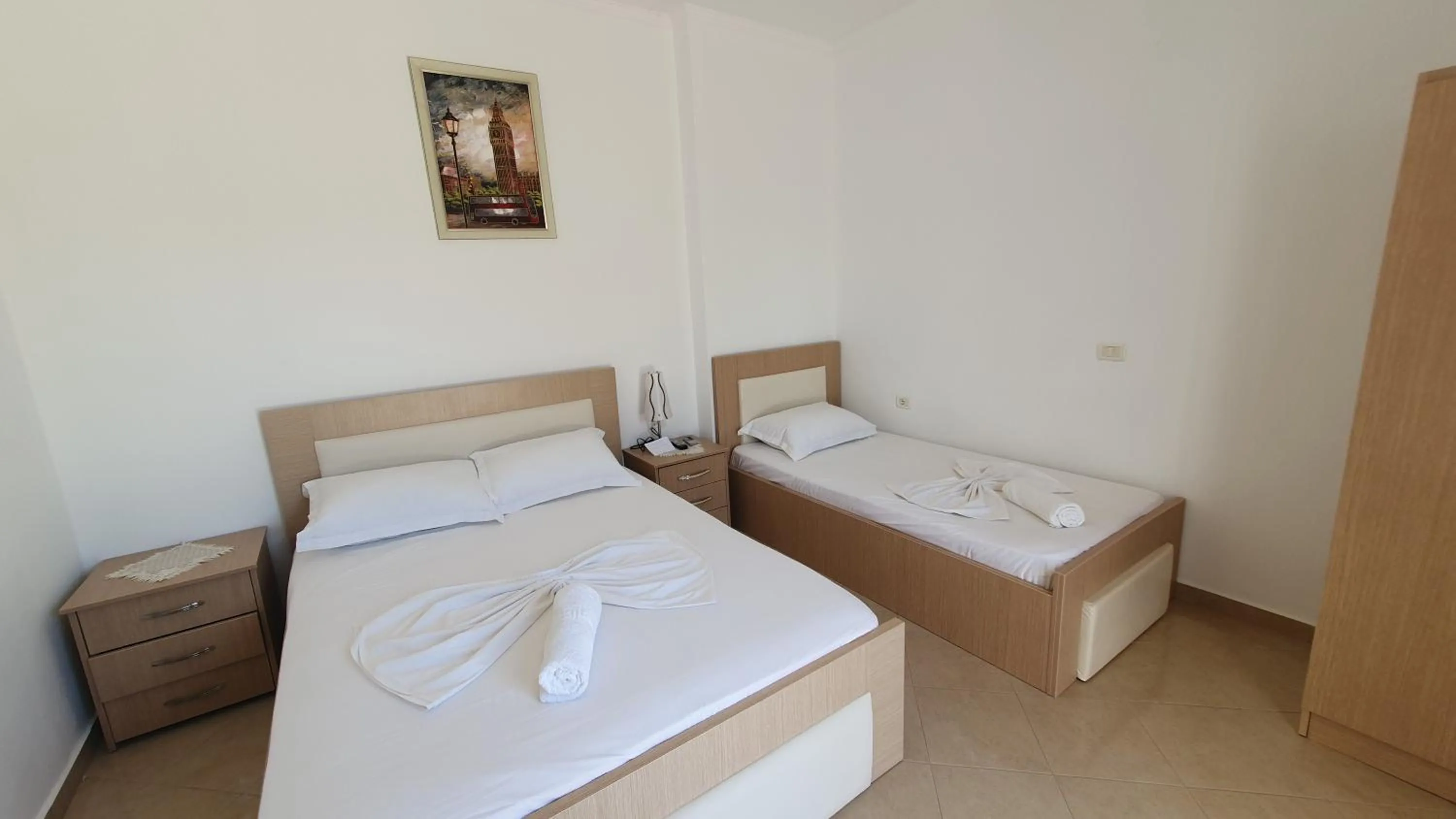 Bedroom, Bed in Villa Denis Ksamil