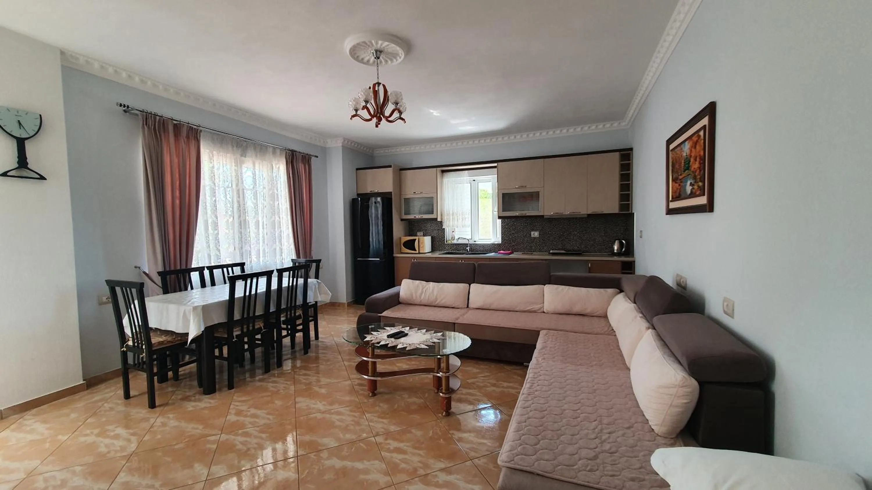 Living room in Villa Denis Ksamil