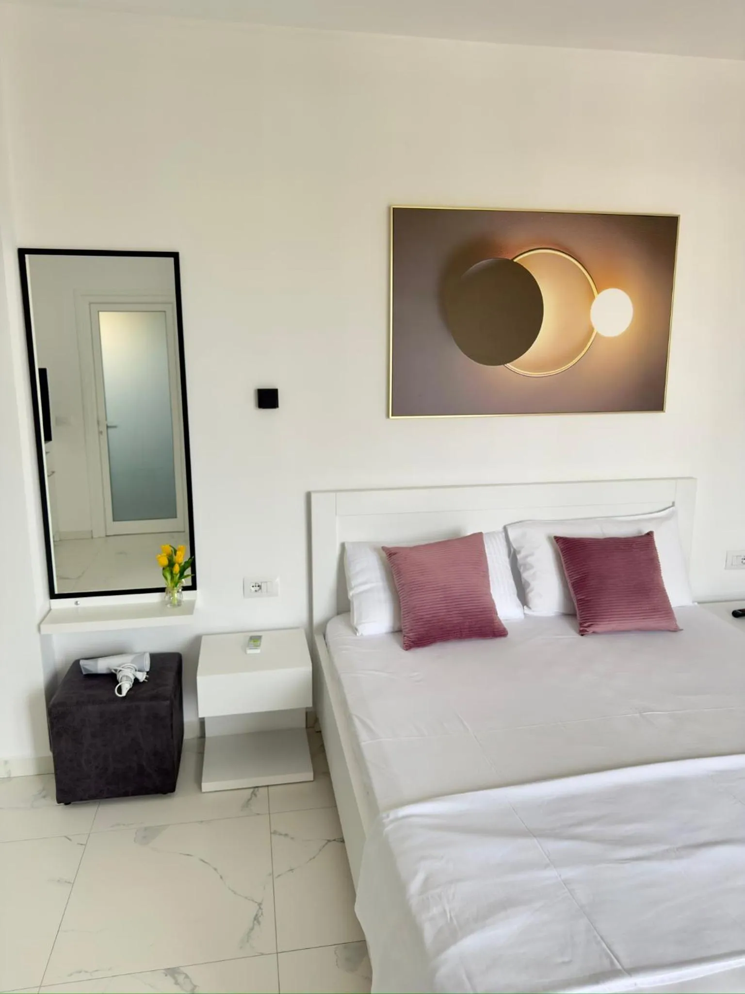 Bed in Villa Denis Ksamil
