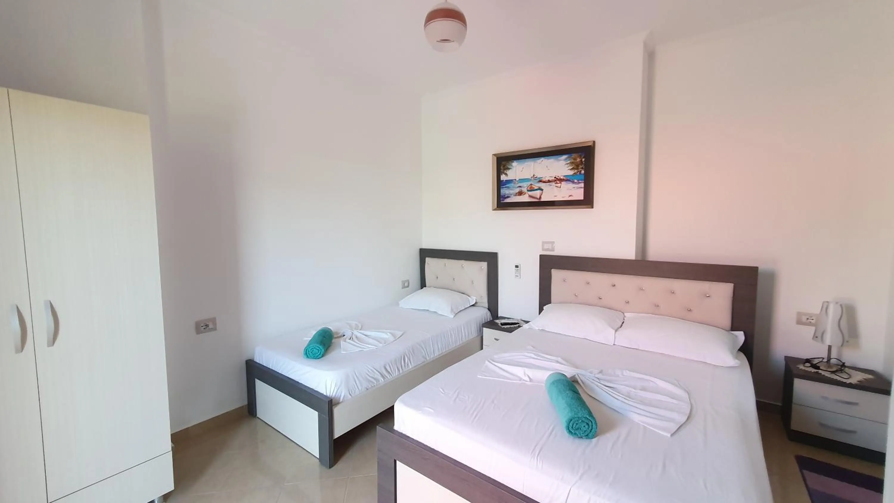 Bed in Villa Denis Ksamil