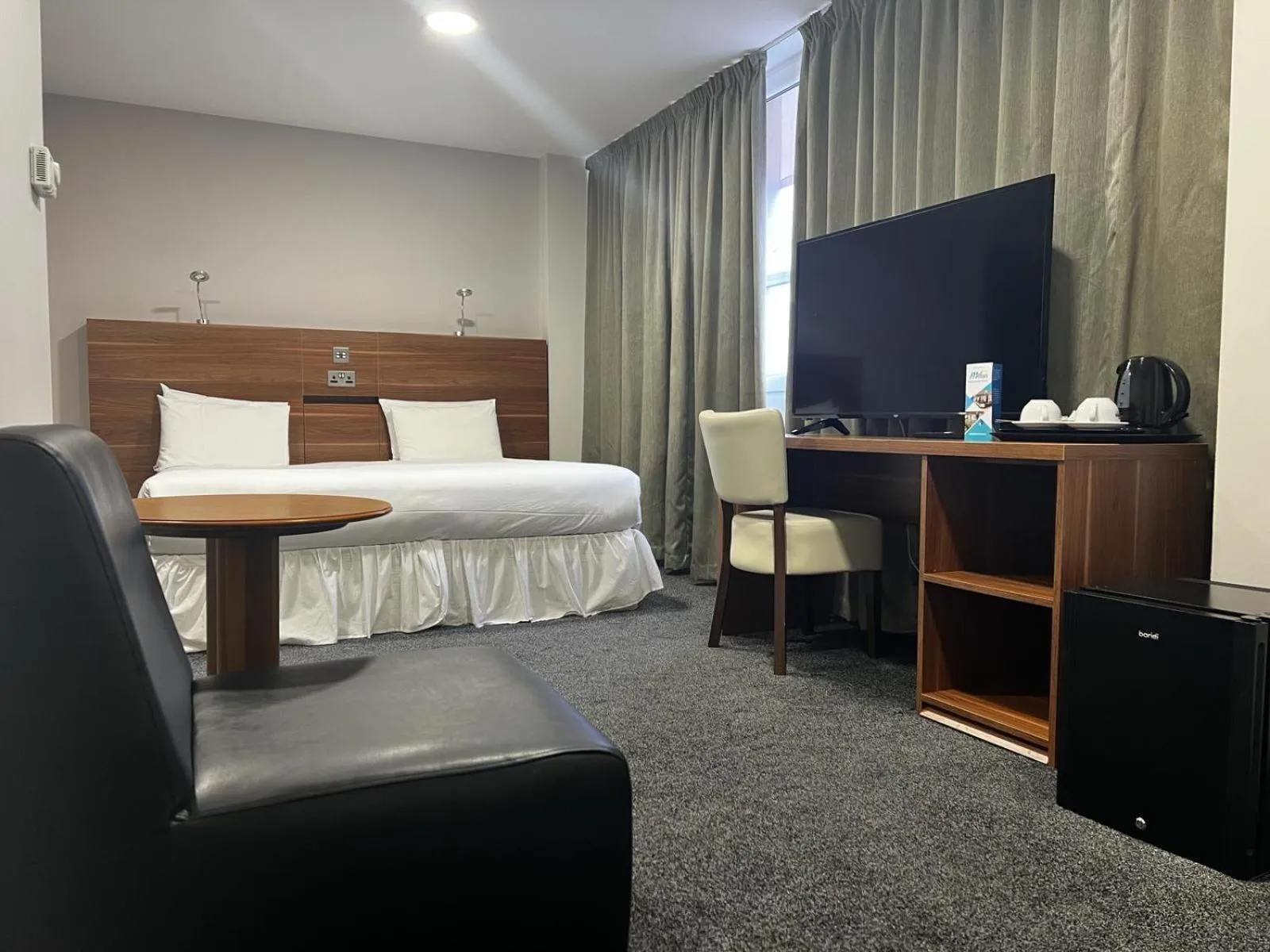 Bed in OX Hotel Manchester