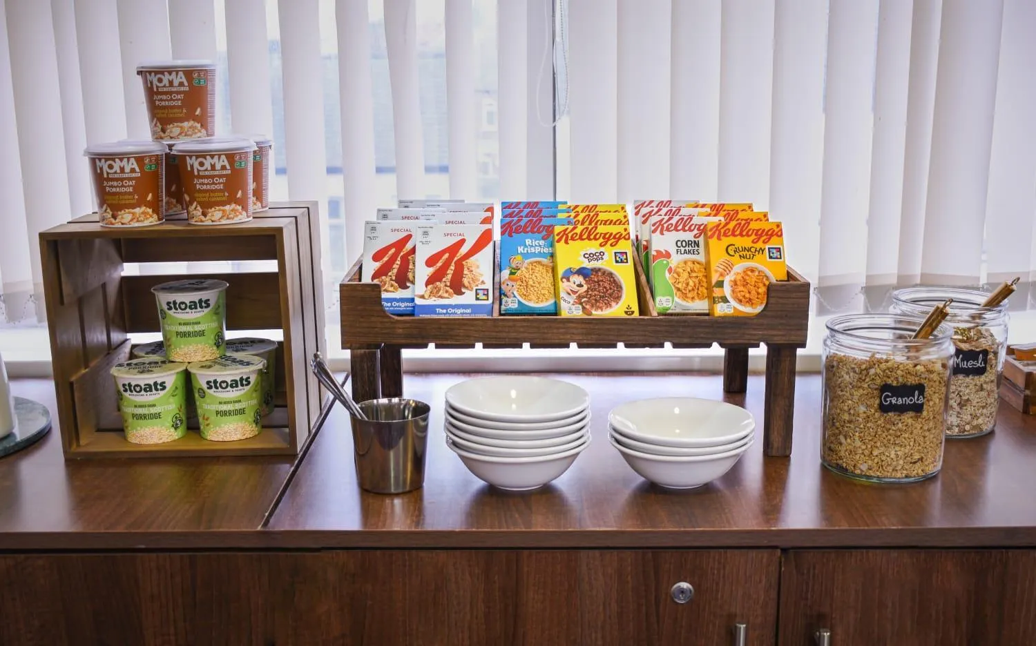 Breakfast in OX Hotel Manchester