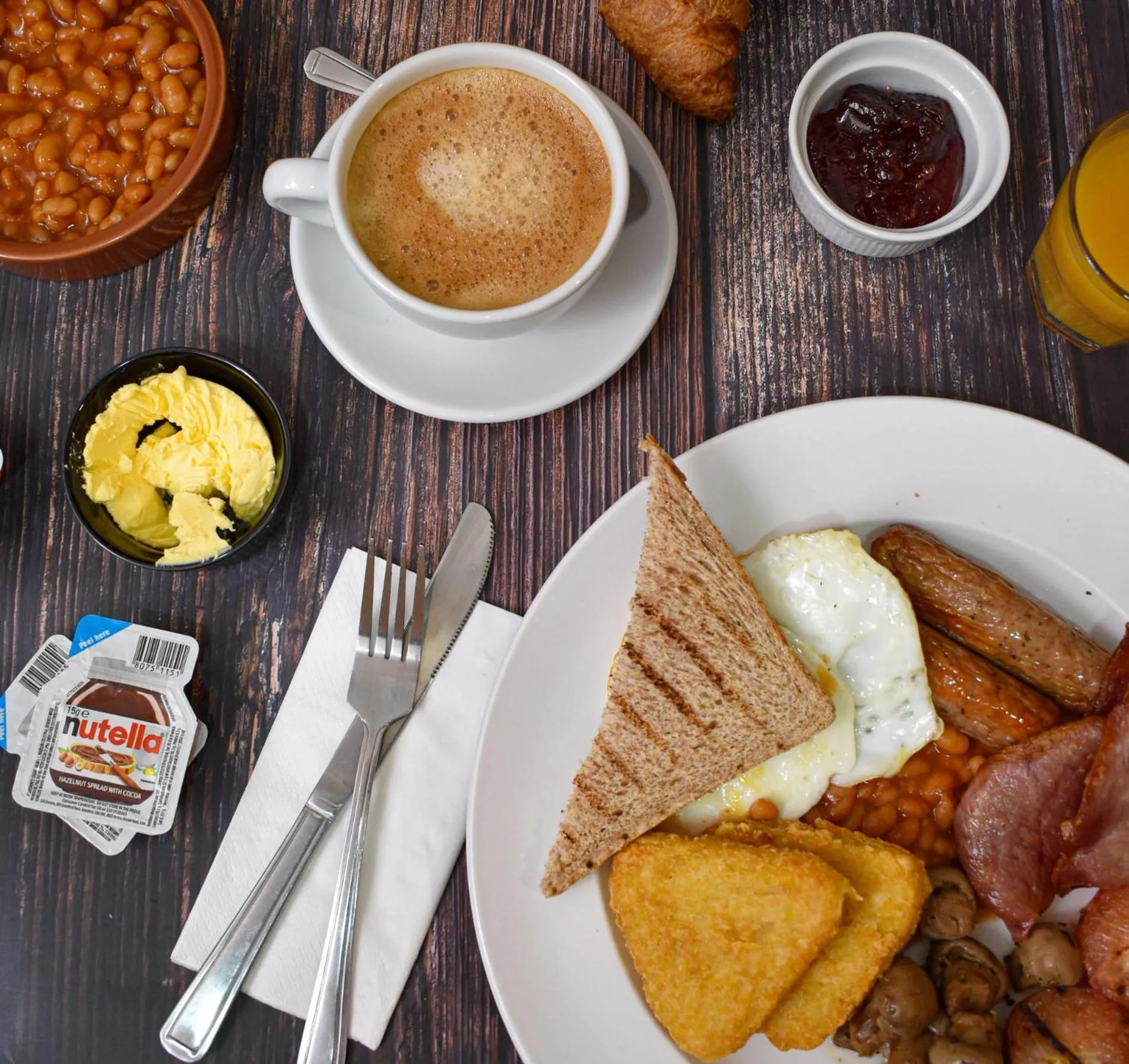 Breakfast in OX Hotel Manchester