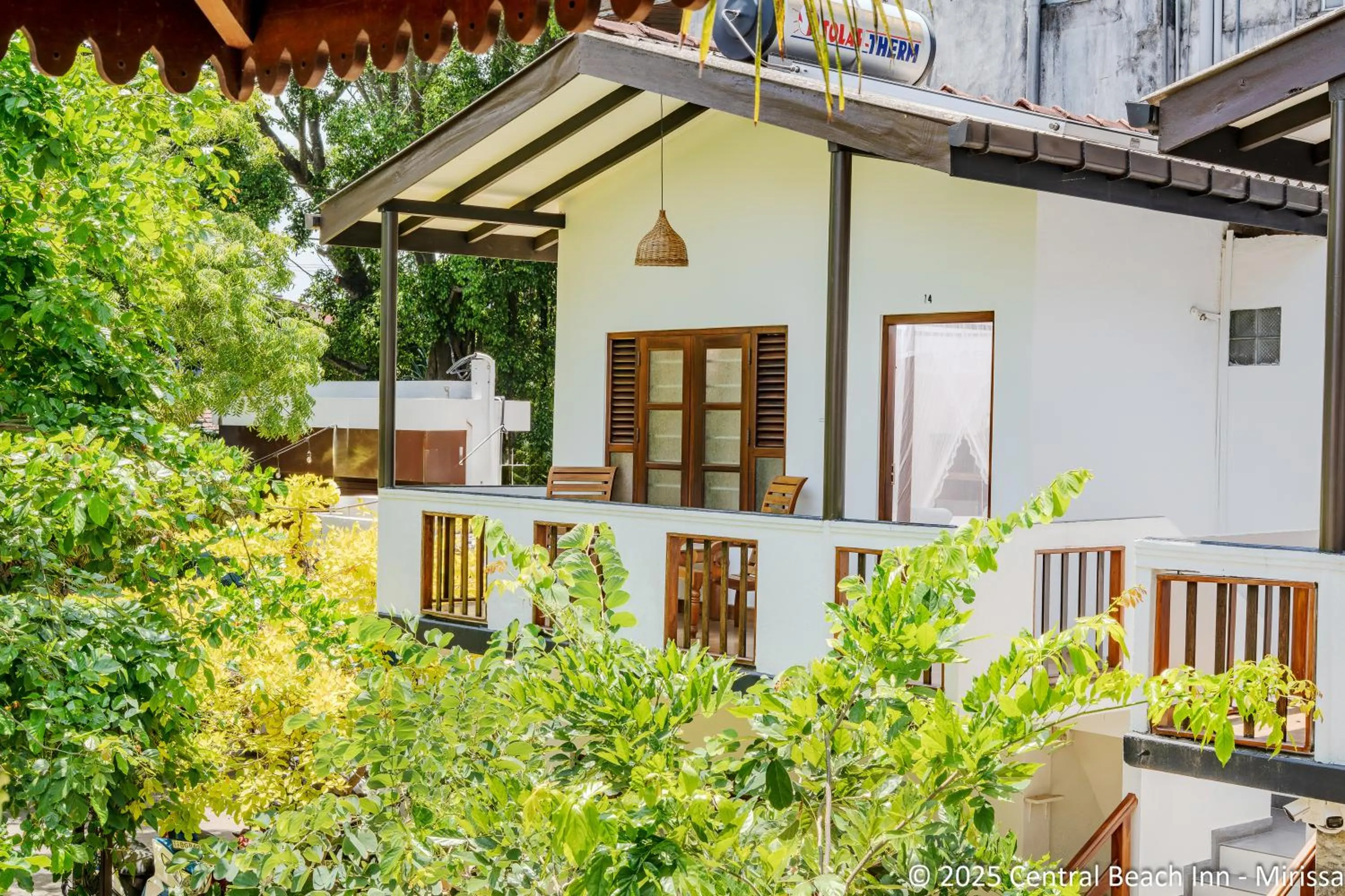 Balcony/Terrace in Central Beach Inn