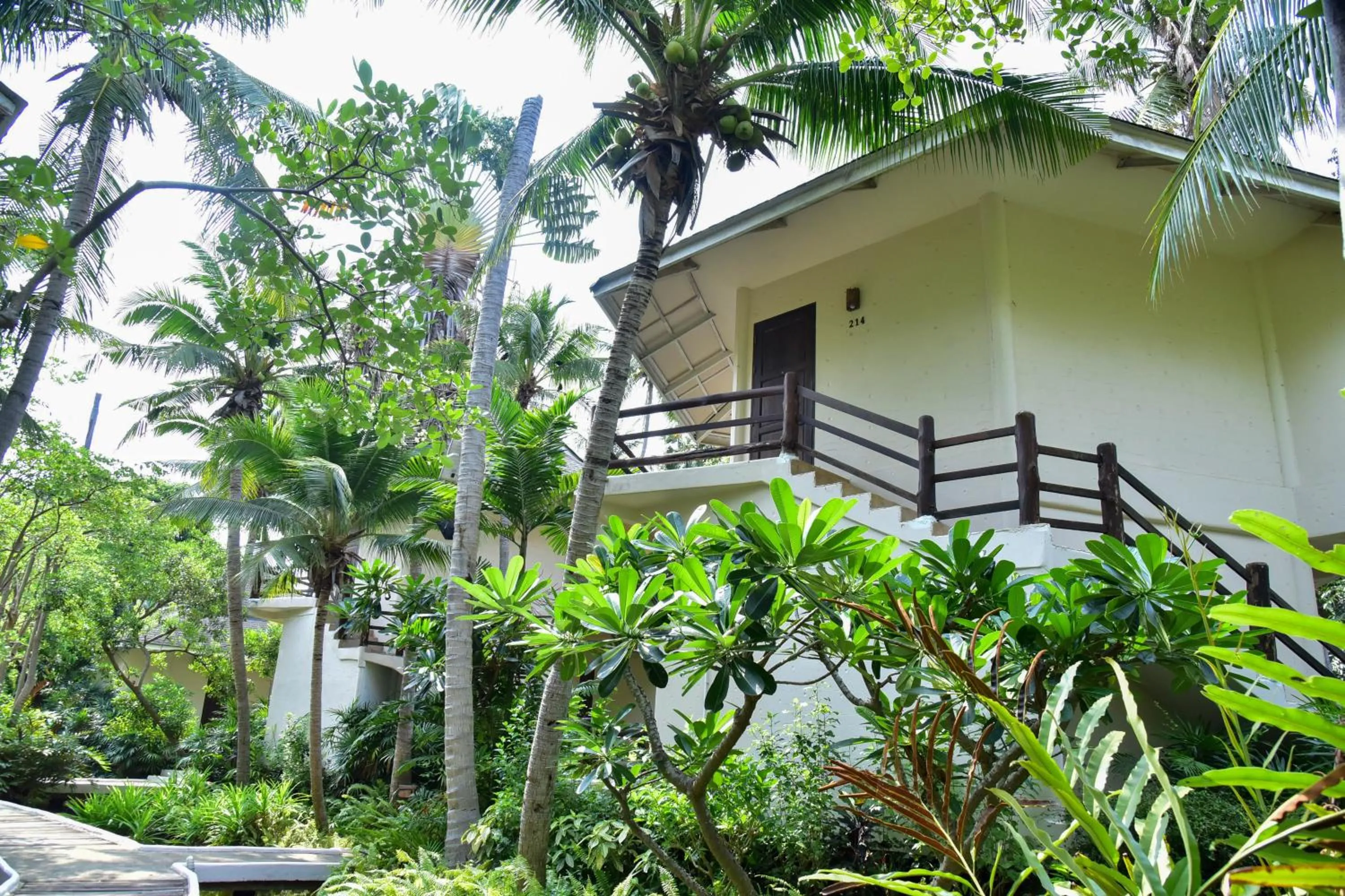 Natural landscape in Tanaosri Resort Pranburi