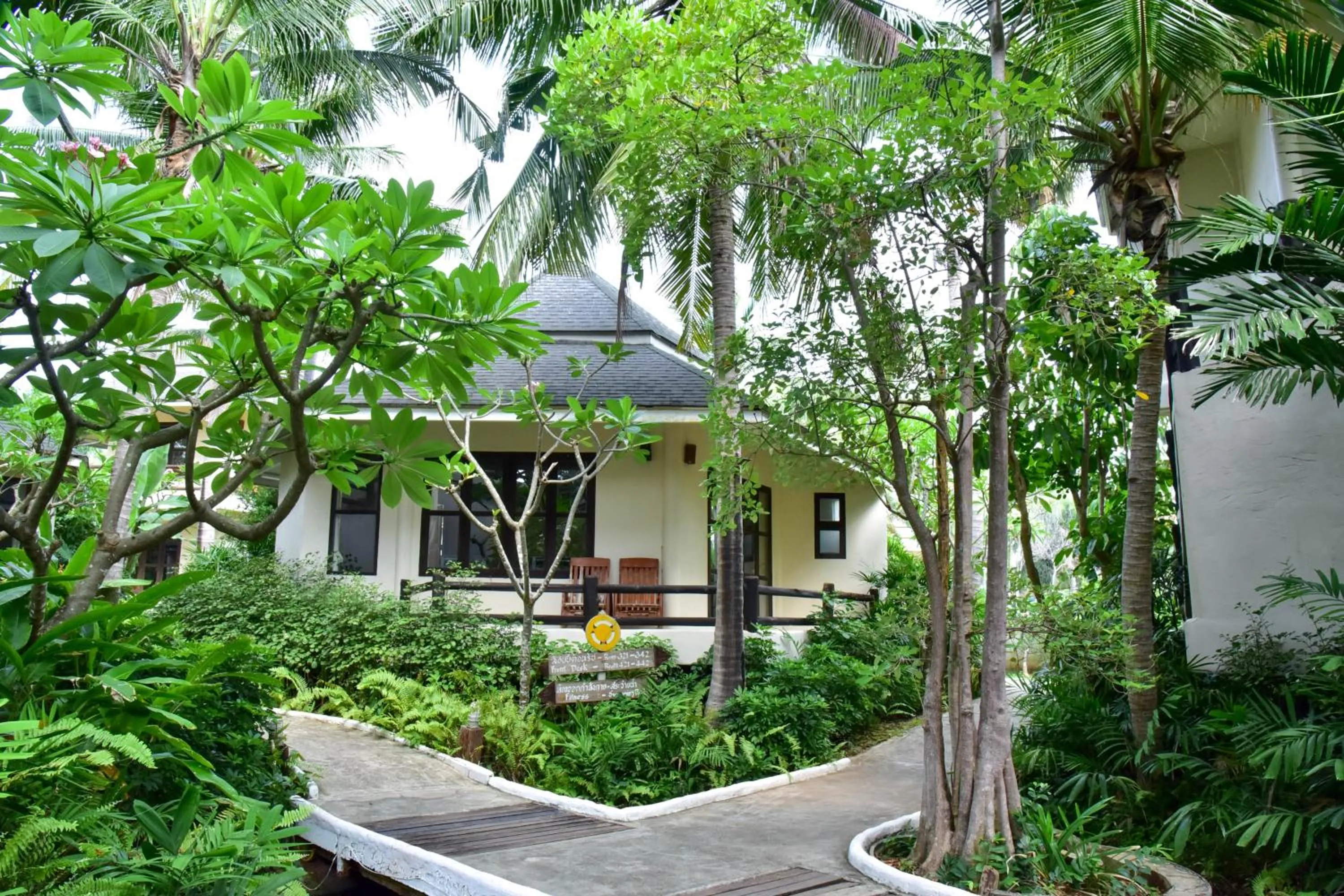 Natural landscape in Tanaosri Resort Pranburi