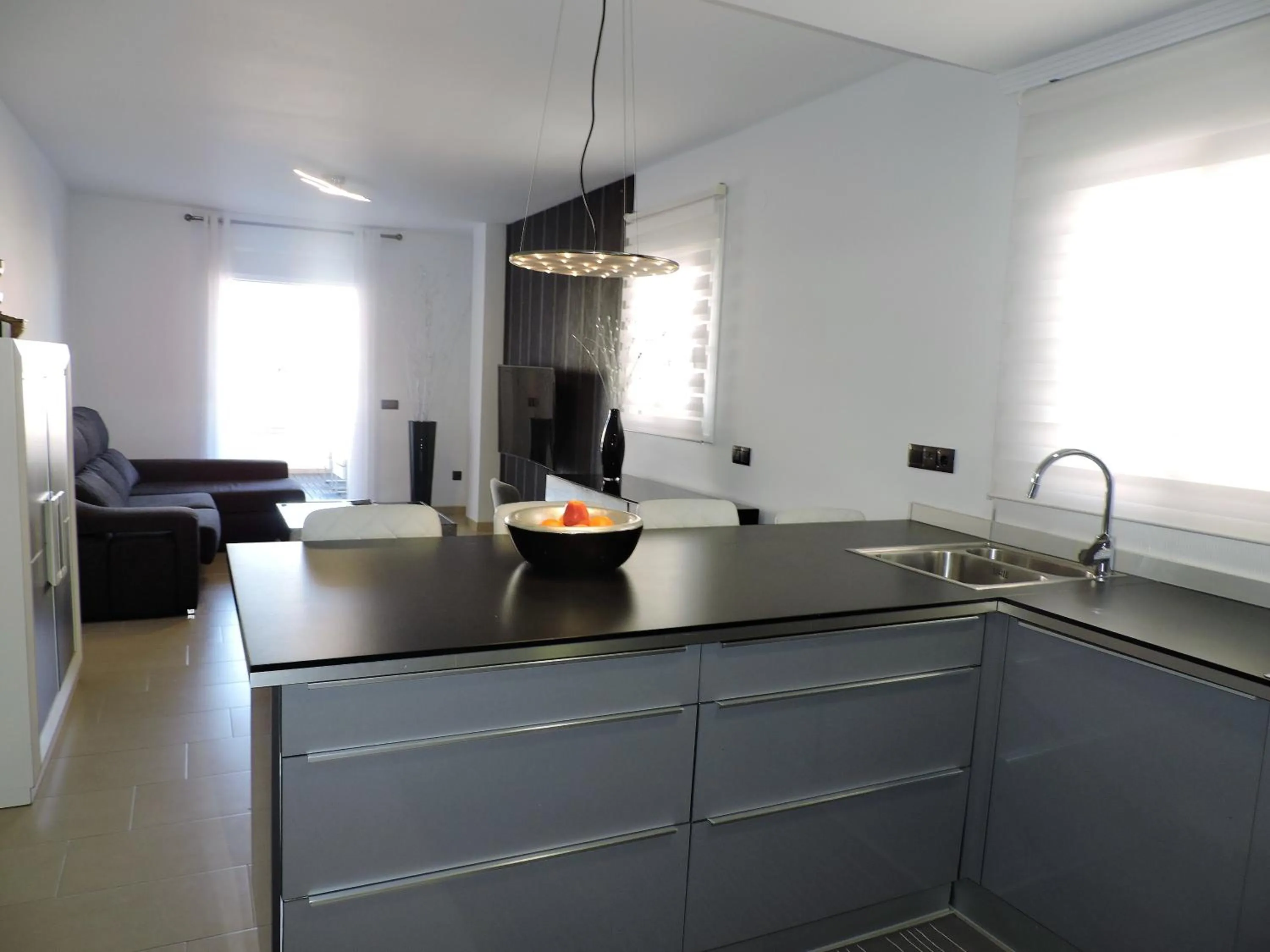 Kitchen or kitchenette in Plaza de España Boutique Apartment