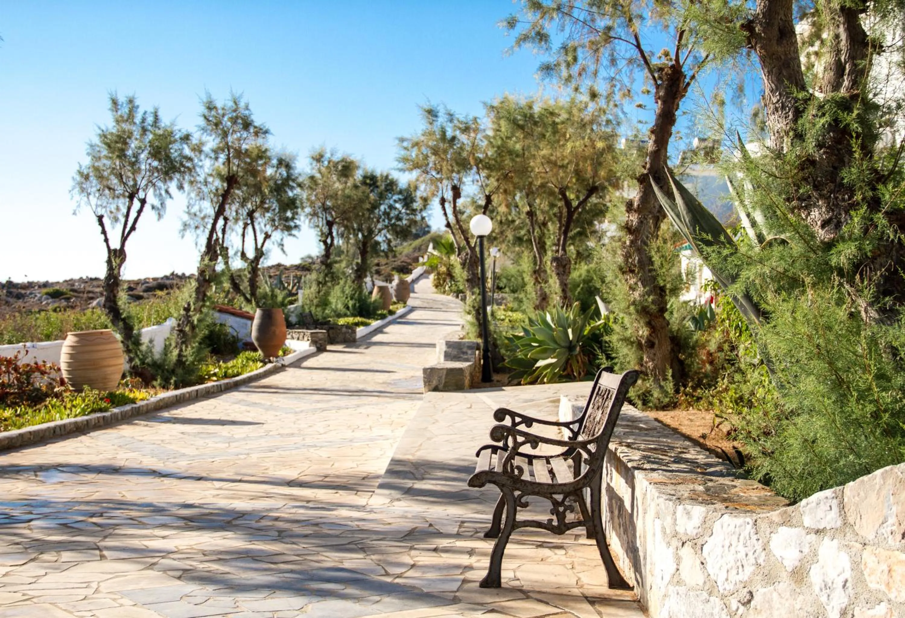 Bird's eye view in Blue Beach Villas Apartments