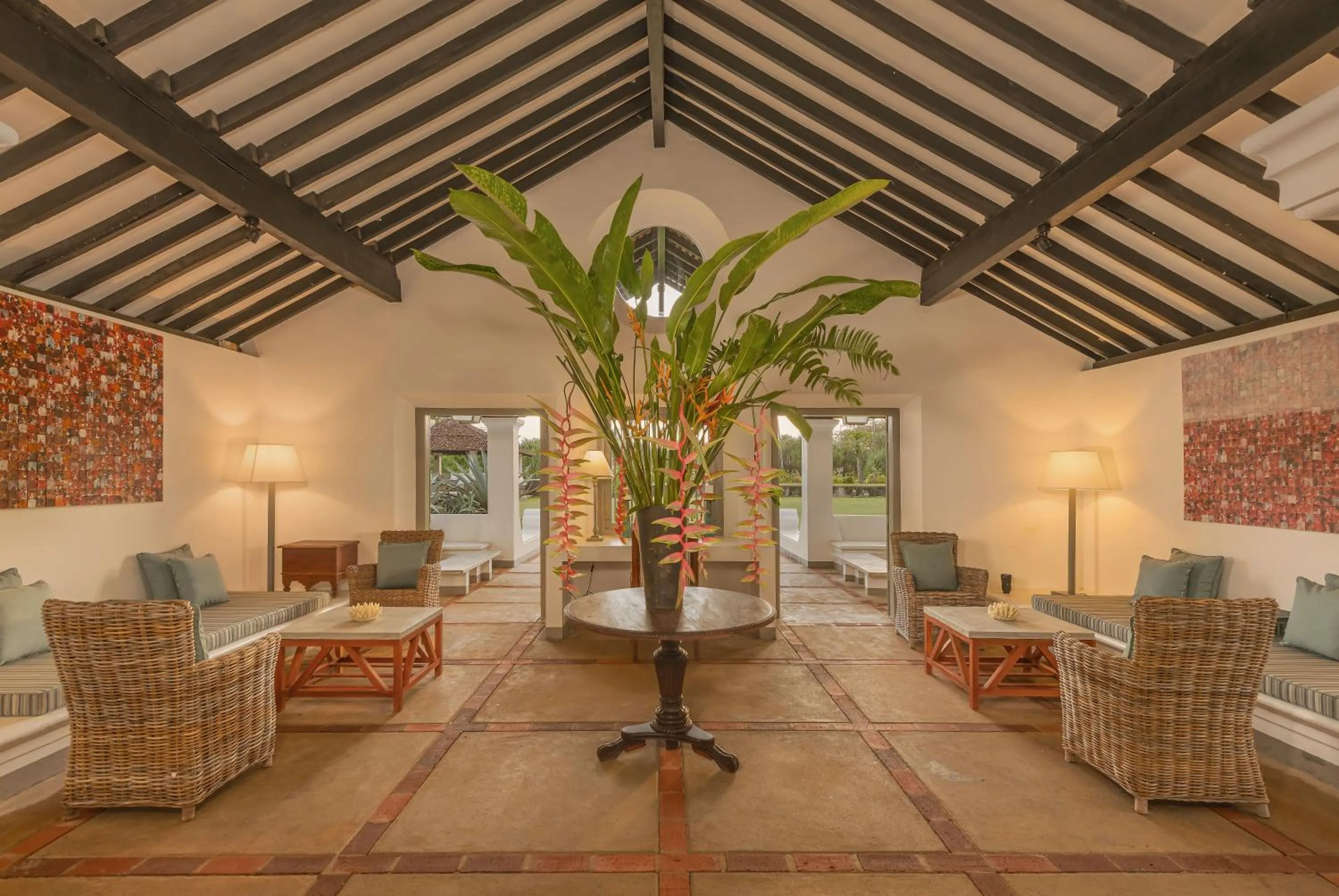 Lobby or reception in The Villa Bentota by KK Collection