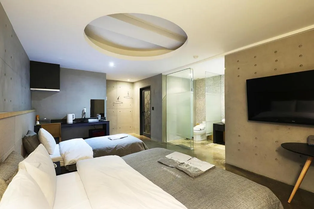 Bed in boutique hotel k Dongdaemun