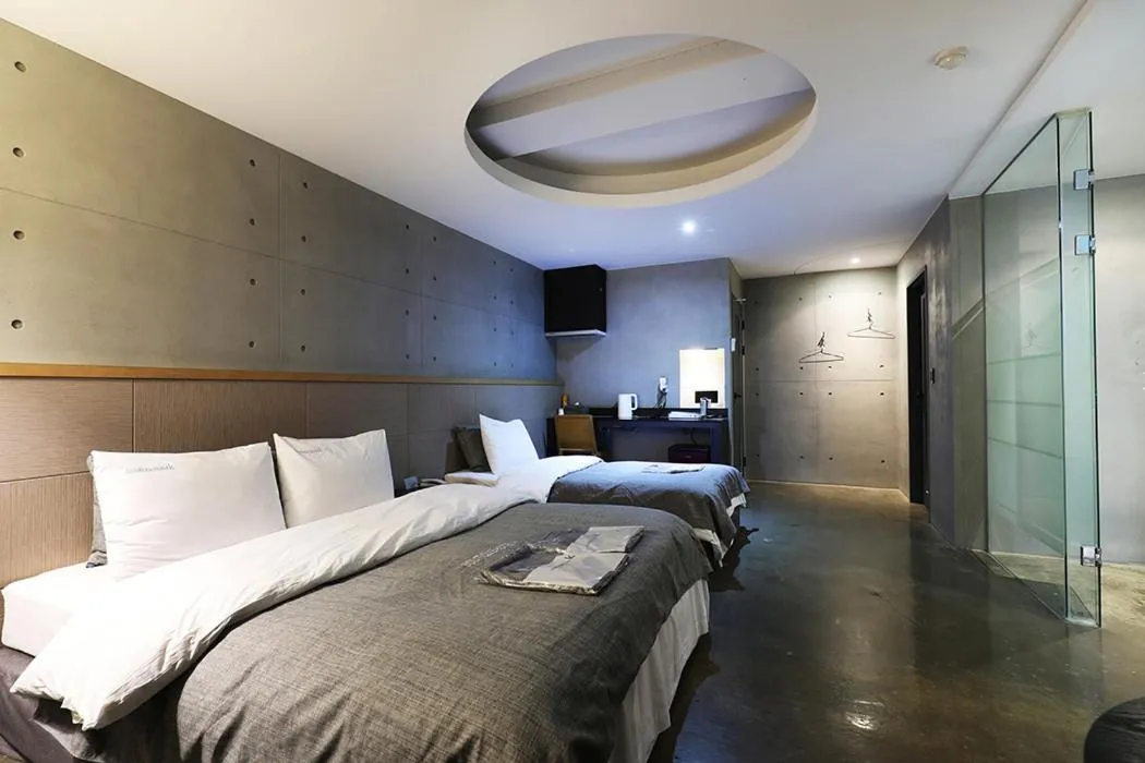 Bed in boutique hotel k Dongdaemun