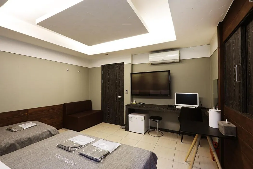 Bed in boutique hotel k Dongdaemun