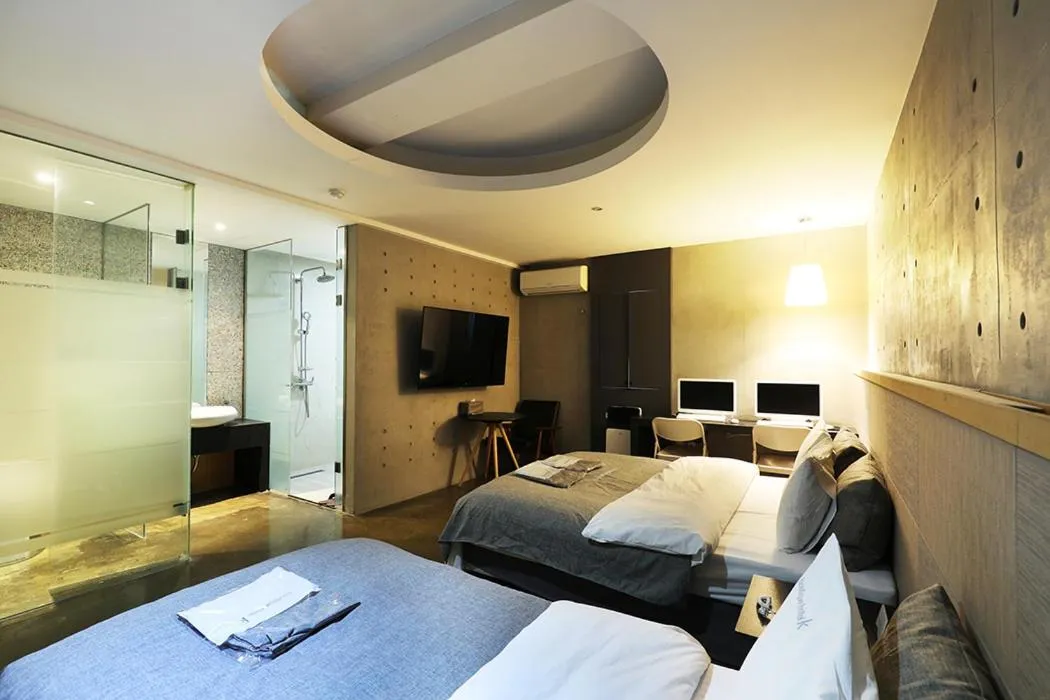 Bed in boutique hotel k Dongdaemun