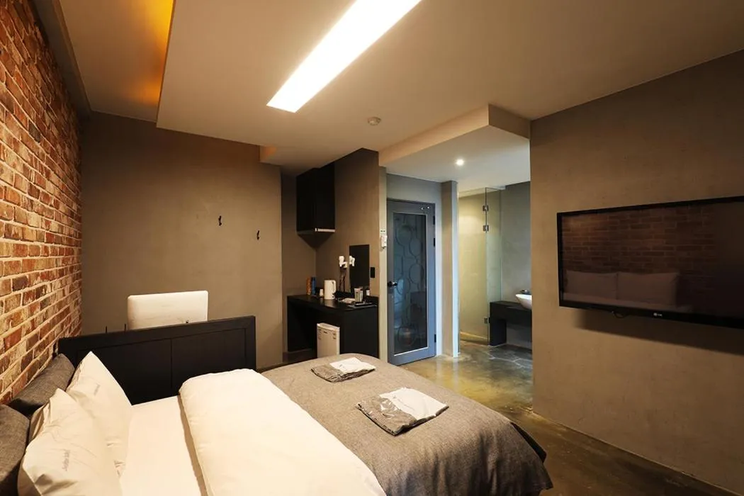 Bed in boutique hotel k Dongdaemun