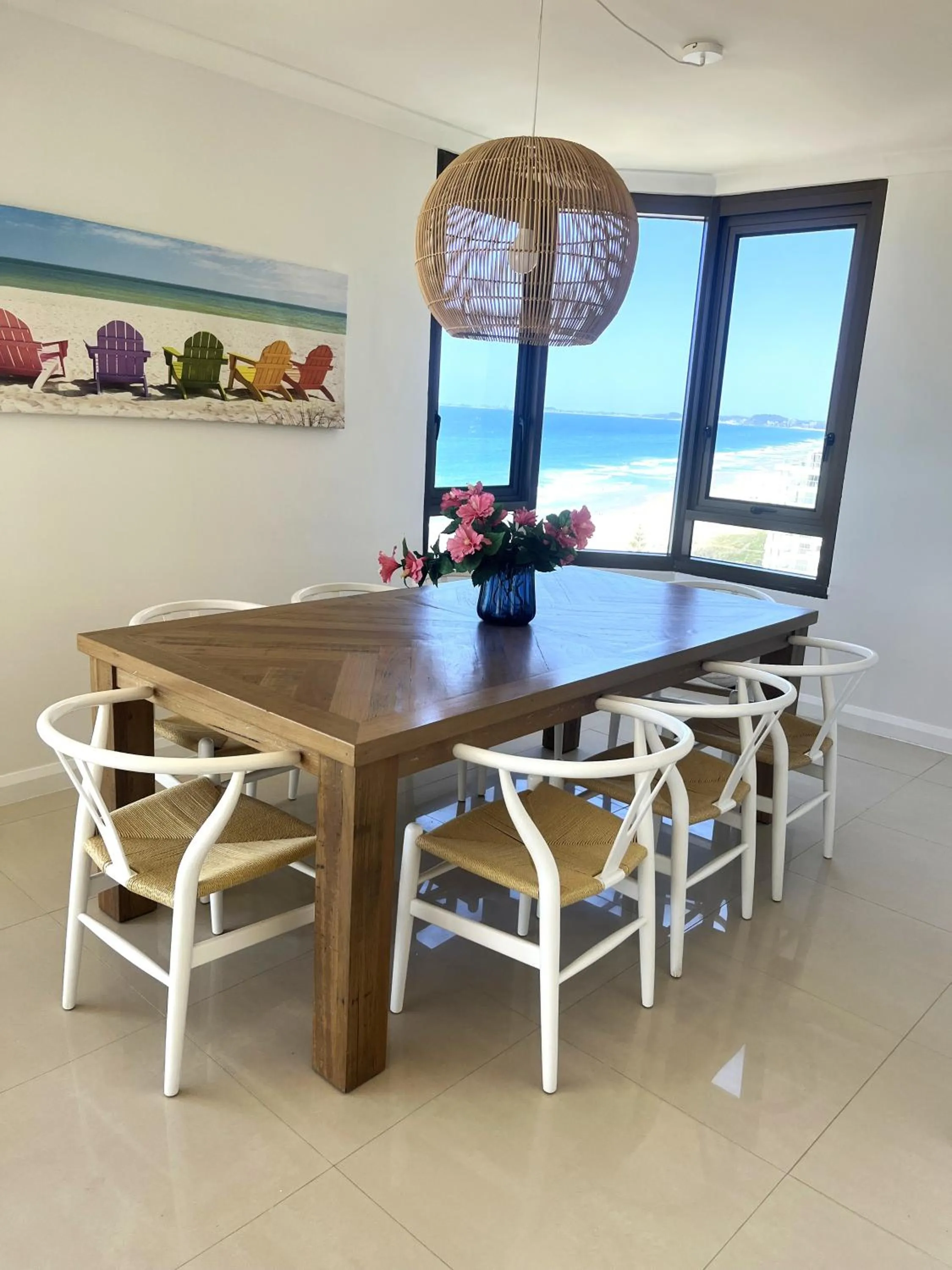 Living room in The Breakers