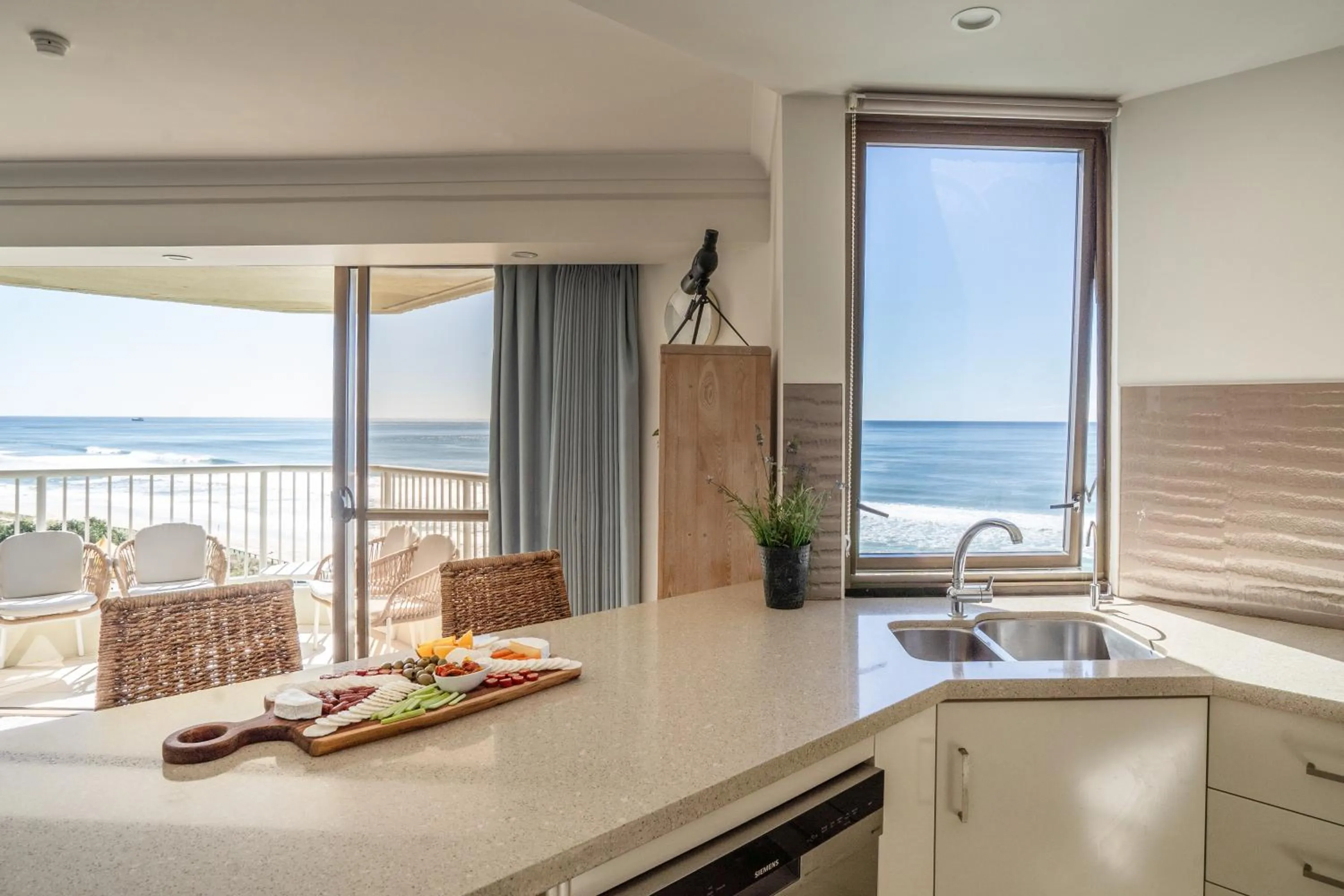 kitchen in The Breakers