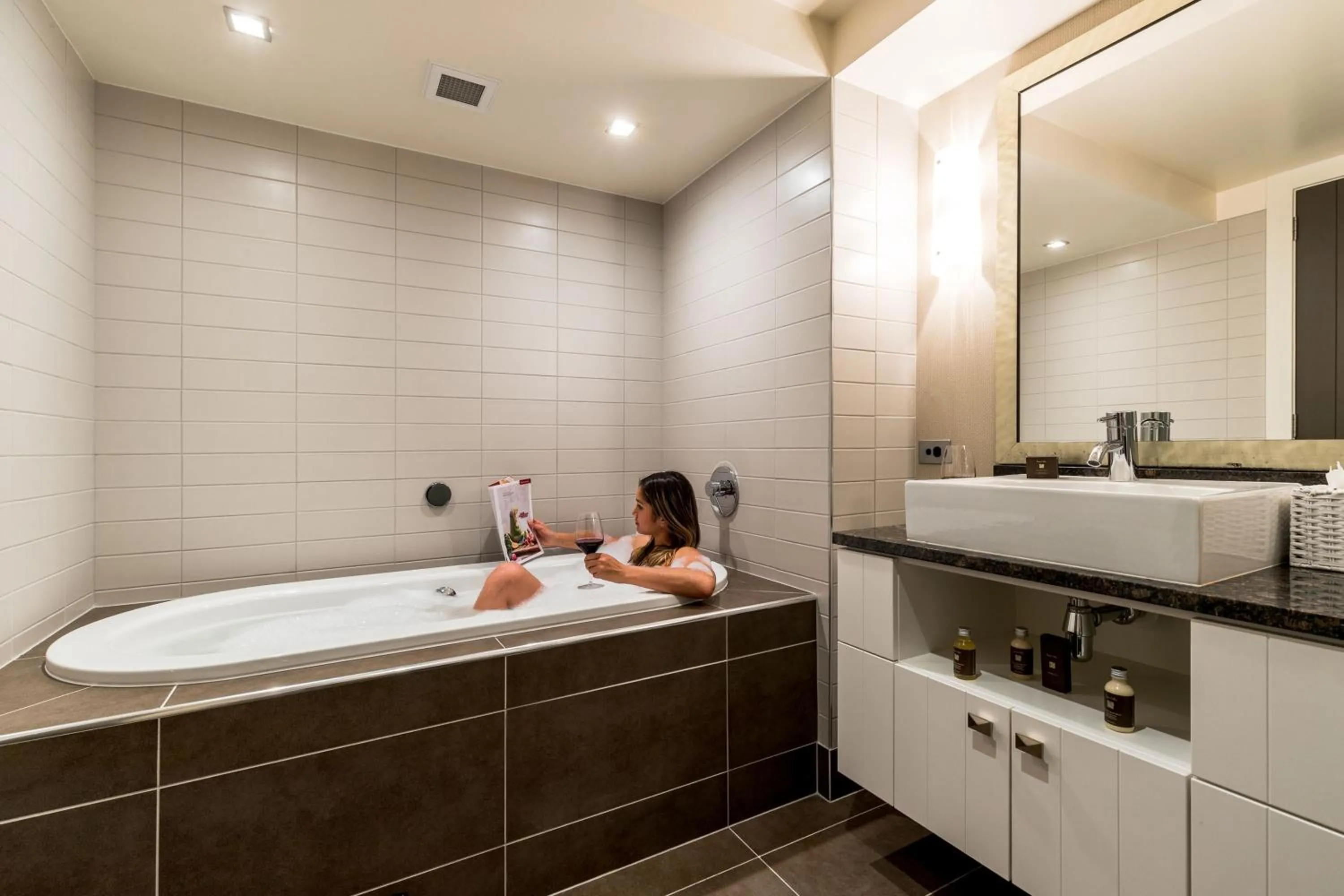 Bathroom in Commonage Villas by Staysouth