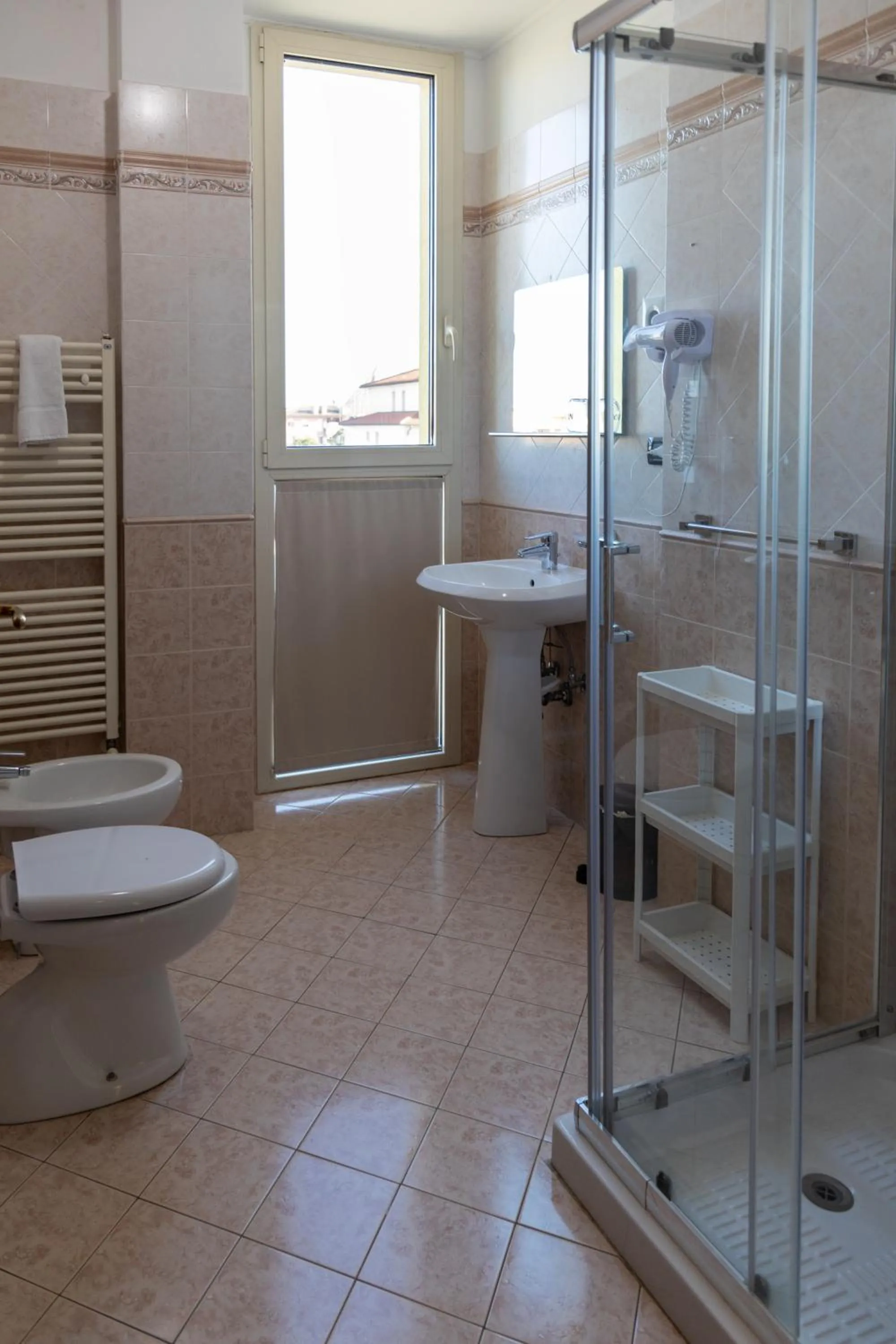 Bathroom in Hotel Giallo