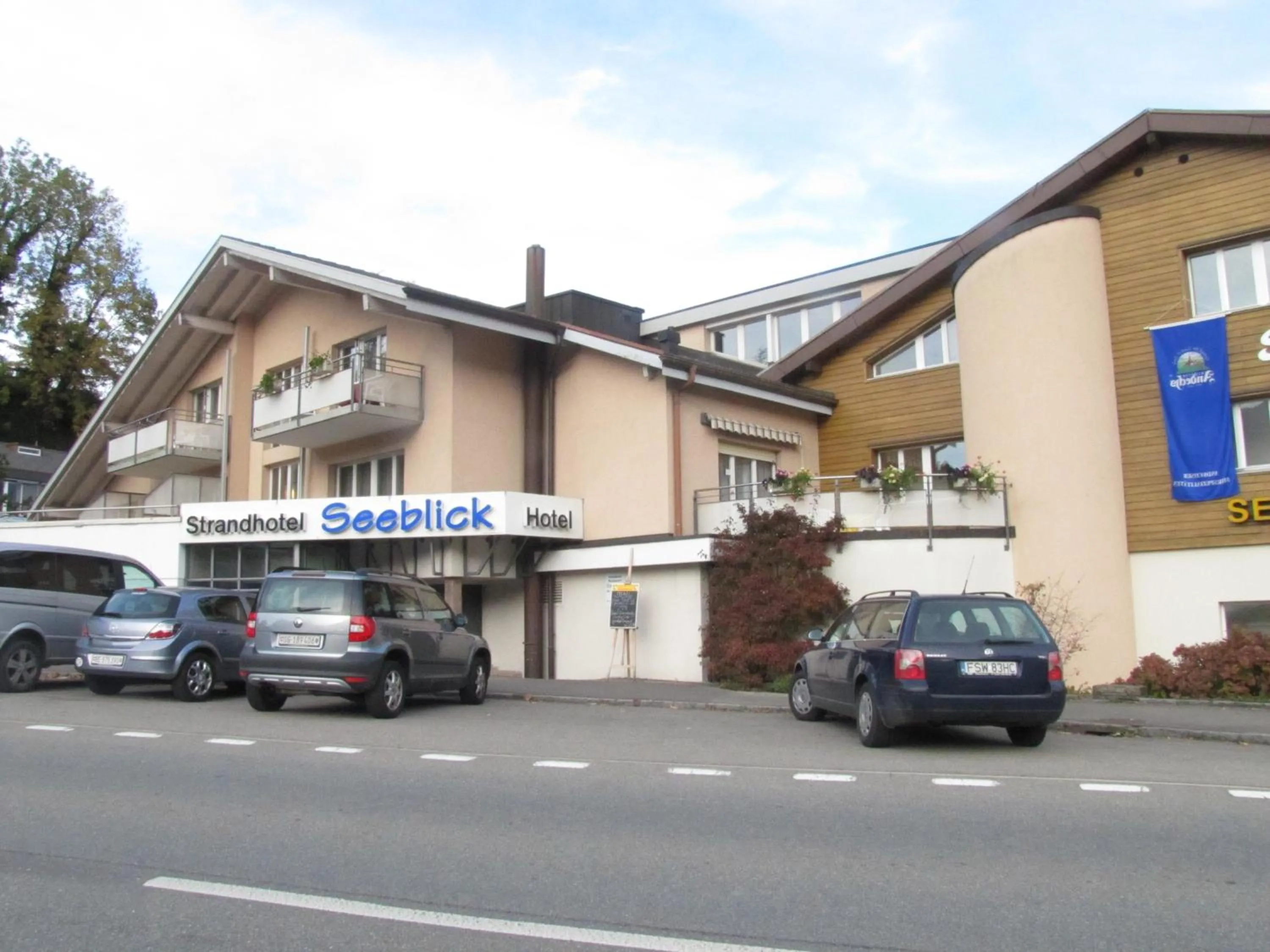 Facade/entrance in Strandhotel Seeblick