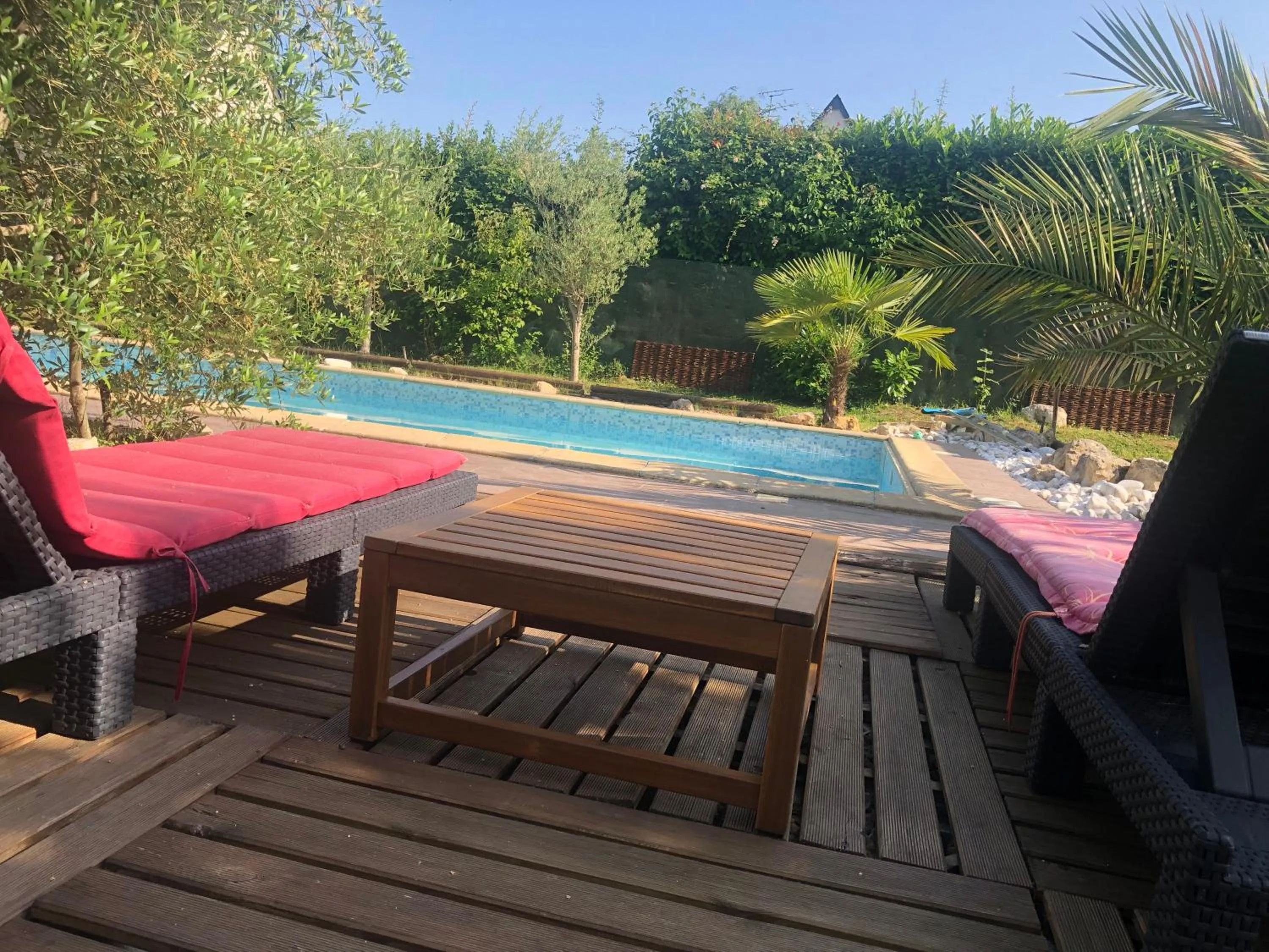 Swimming pool in CoTTAGE LA VILLA BOLERO