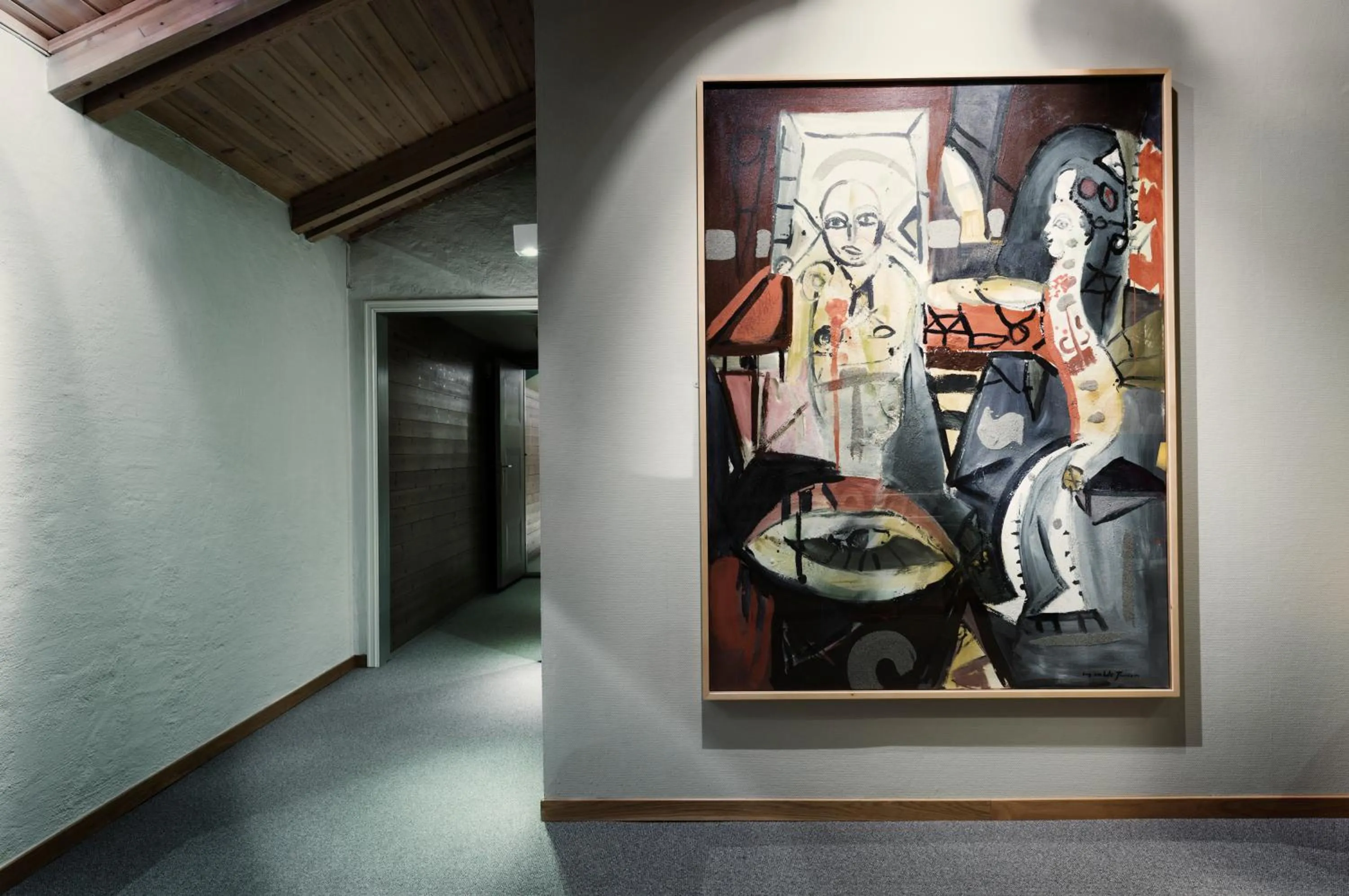 Decorative detail in Lysebu Hotel