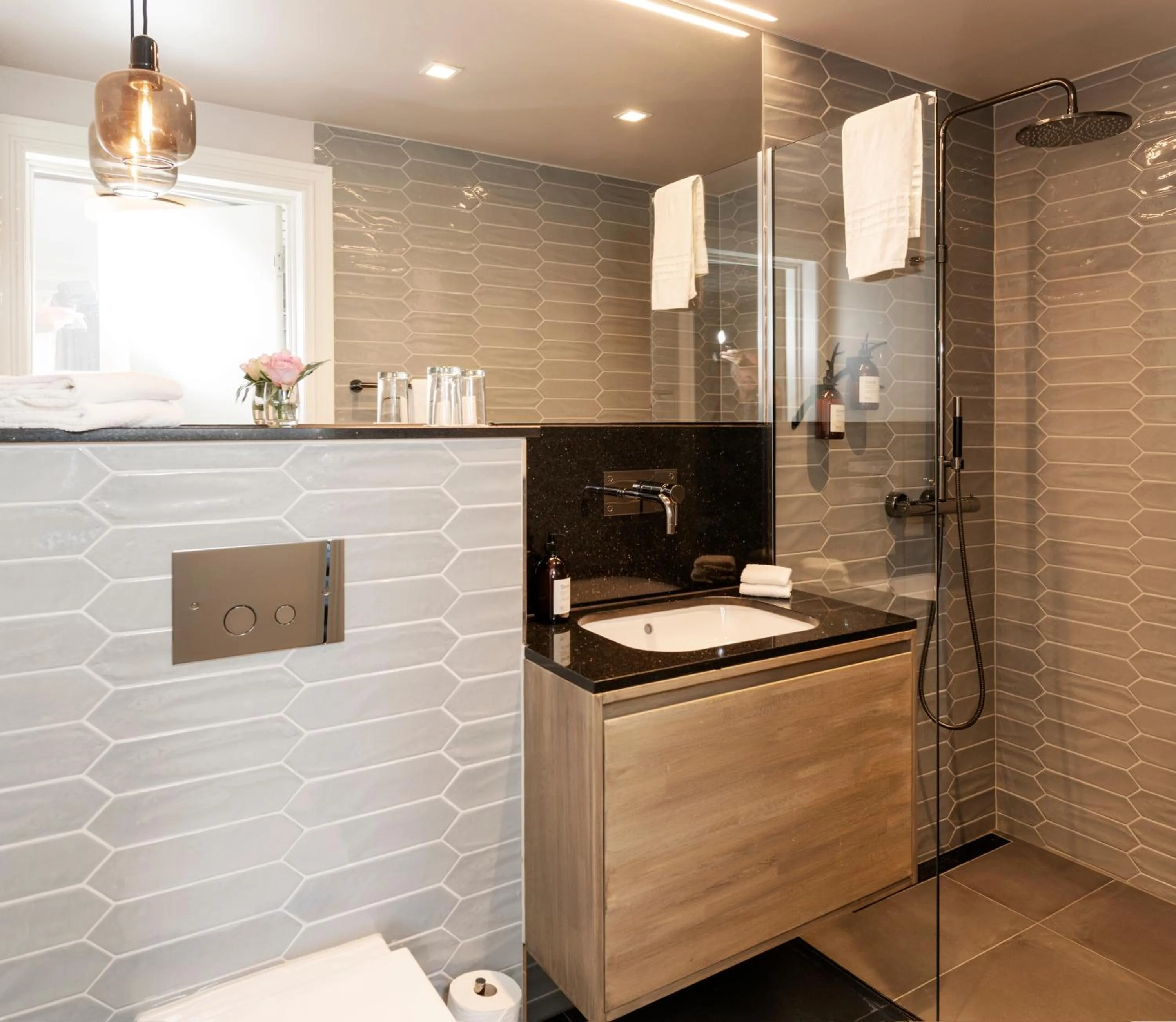 Bathroom in Lysebu Hotel