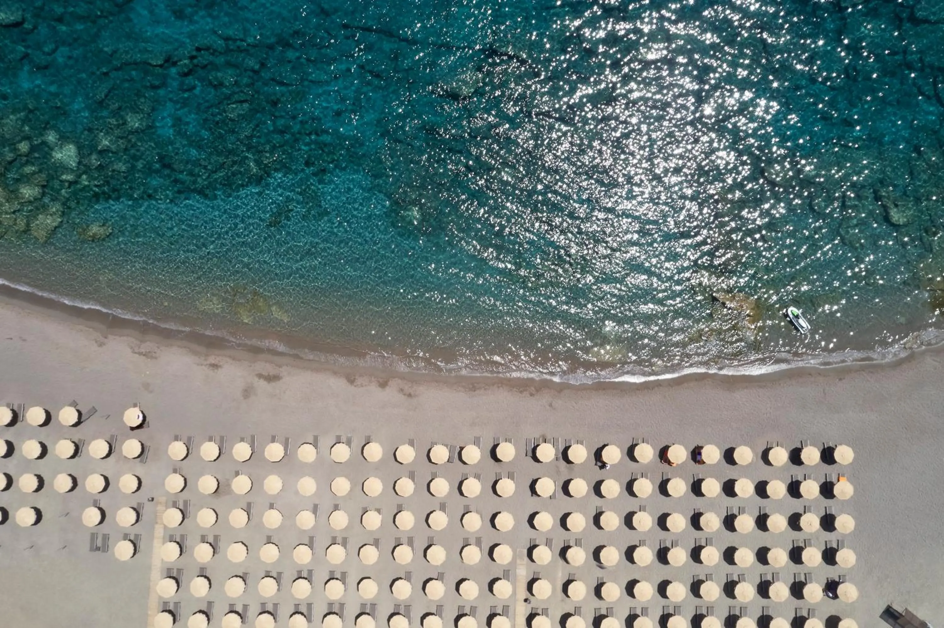 Beach in Rodos Princess Beach Hotel