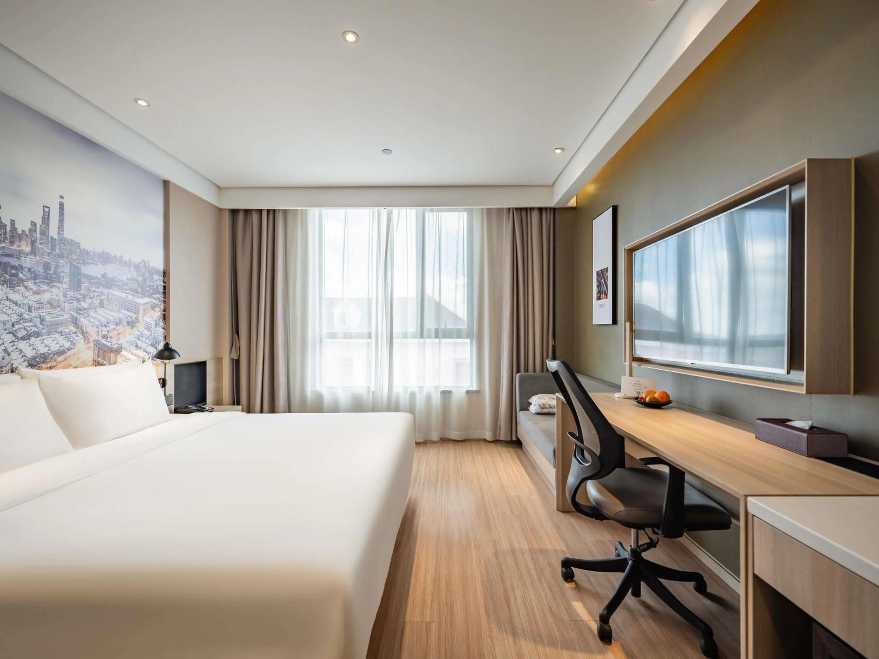 Bedroom, Bed in Mercure Shanghai Pudong Zhangjiang Park