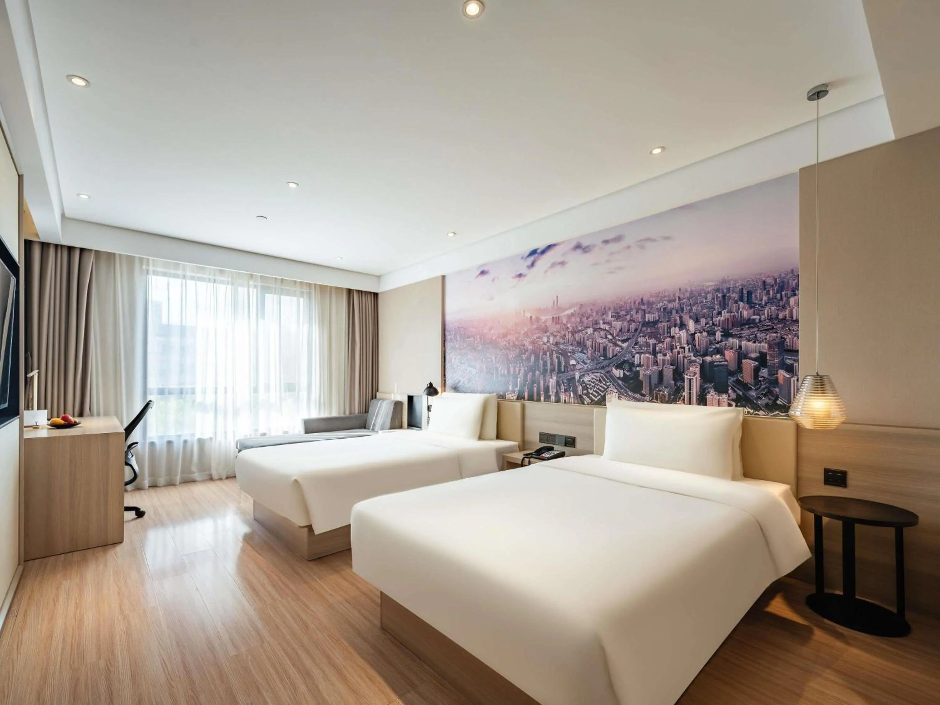 Bedroom, Bed in Mercure Shanghai Pudong Zhangjiang Park