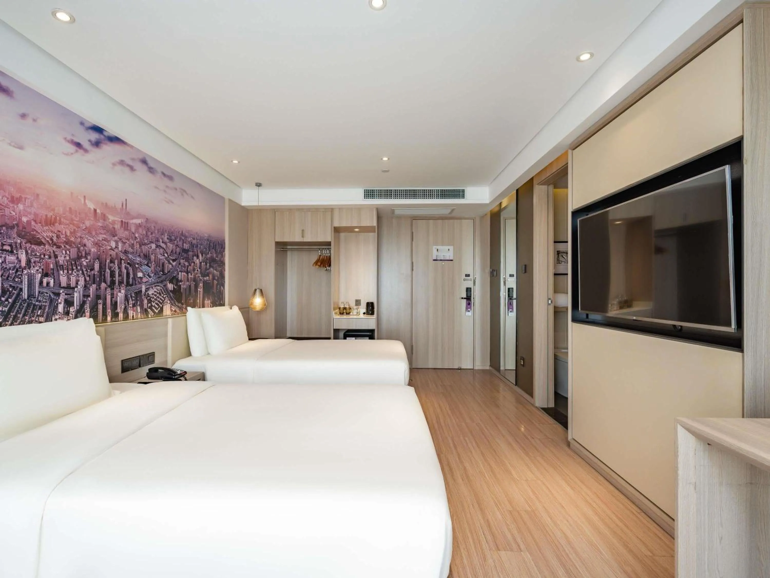 Bedroom, Bed in Mercure Shanghai Pudong Zhangjiang Park