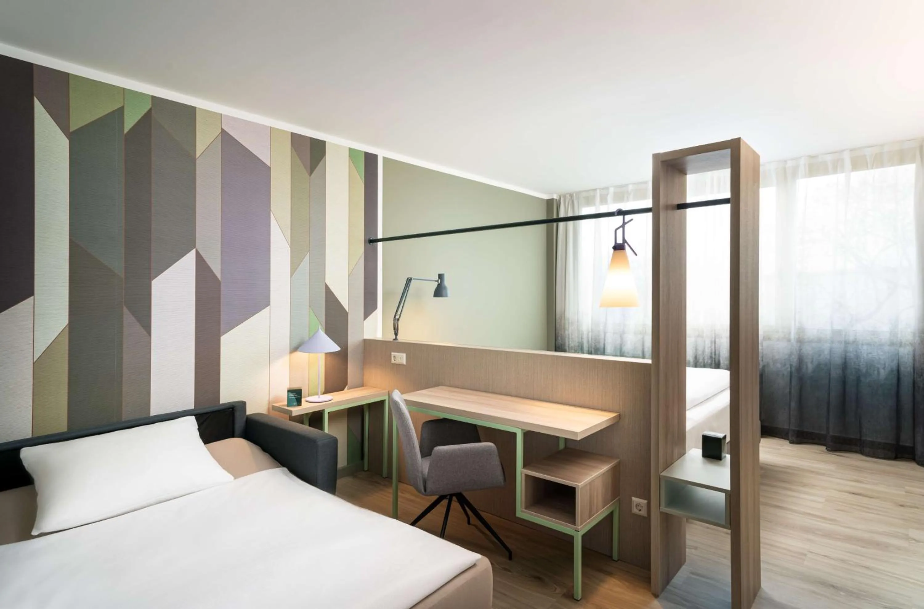 Bedroom, Bed in elaya hotel stuttgart ludwigsburg ehemals Abacco by Rilano