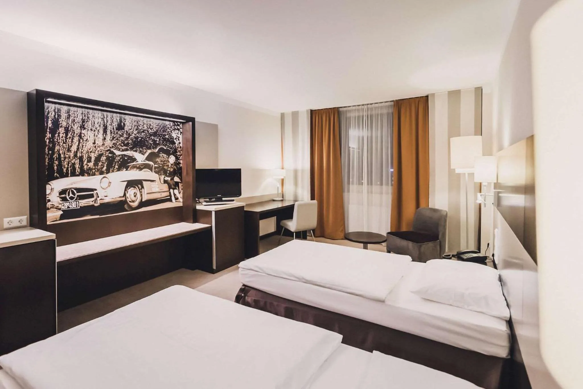 Bedroom, Bed in elaya hotel stuttgart ludwigsburg ehemals Abacco by Rilano