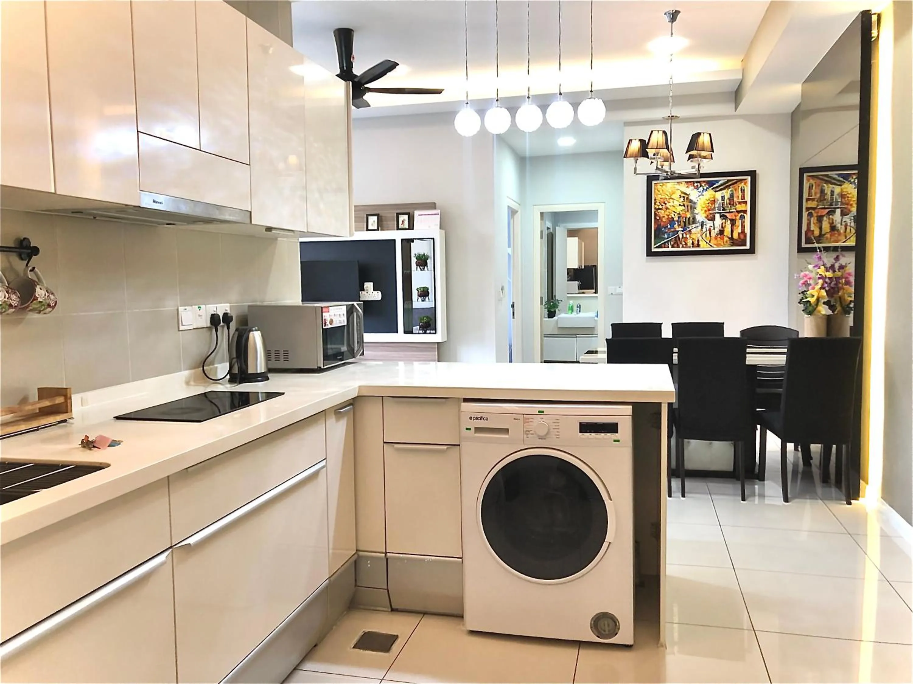 Kitchen or kitchenette in Takuro Homestay